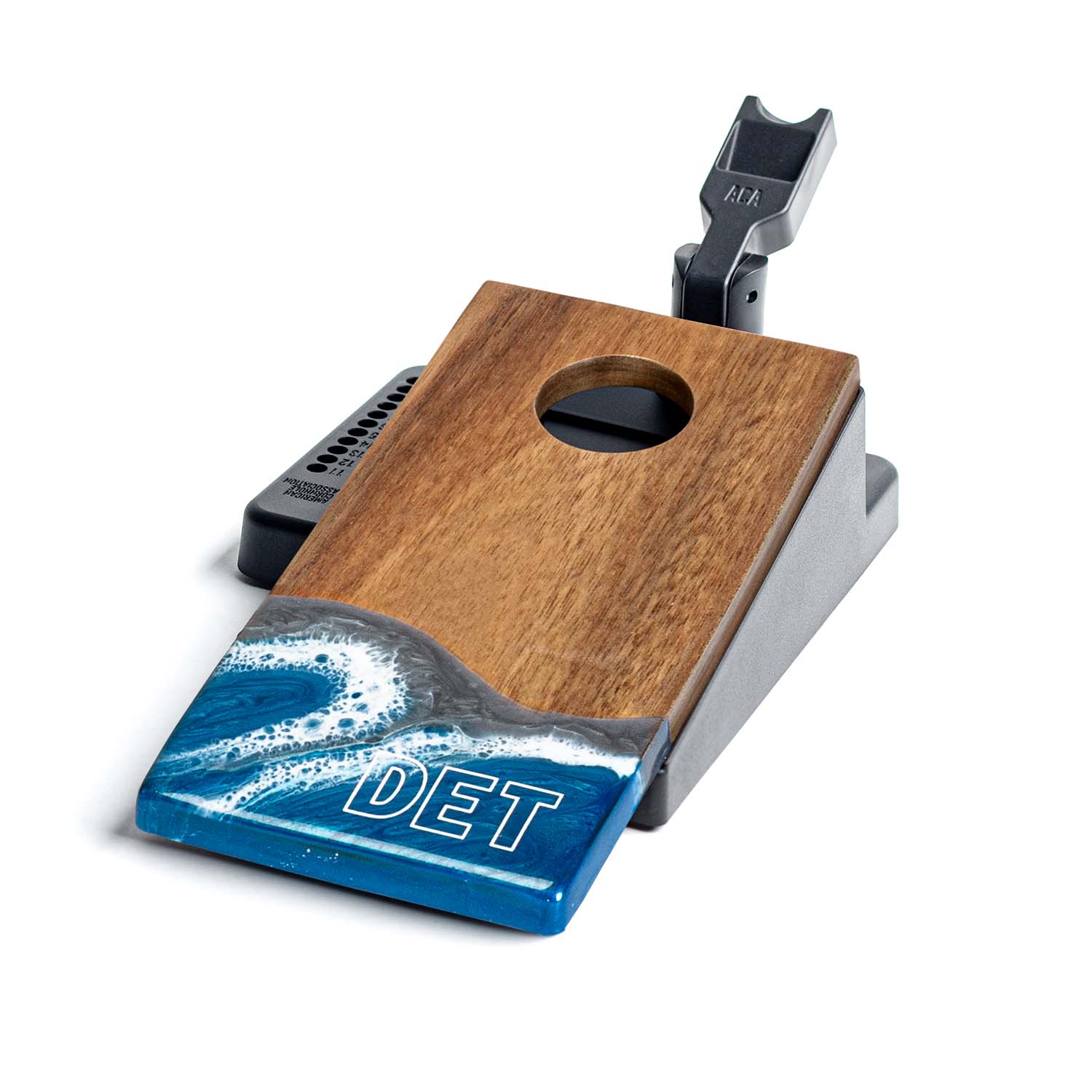 Mini Tabletop Resin & Wood Cornhole Set | Gameday Collection - Image 9