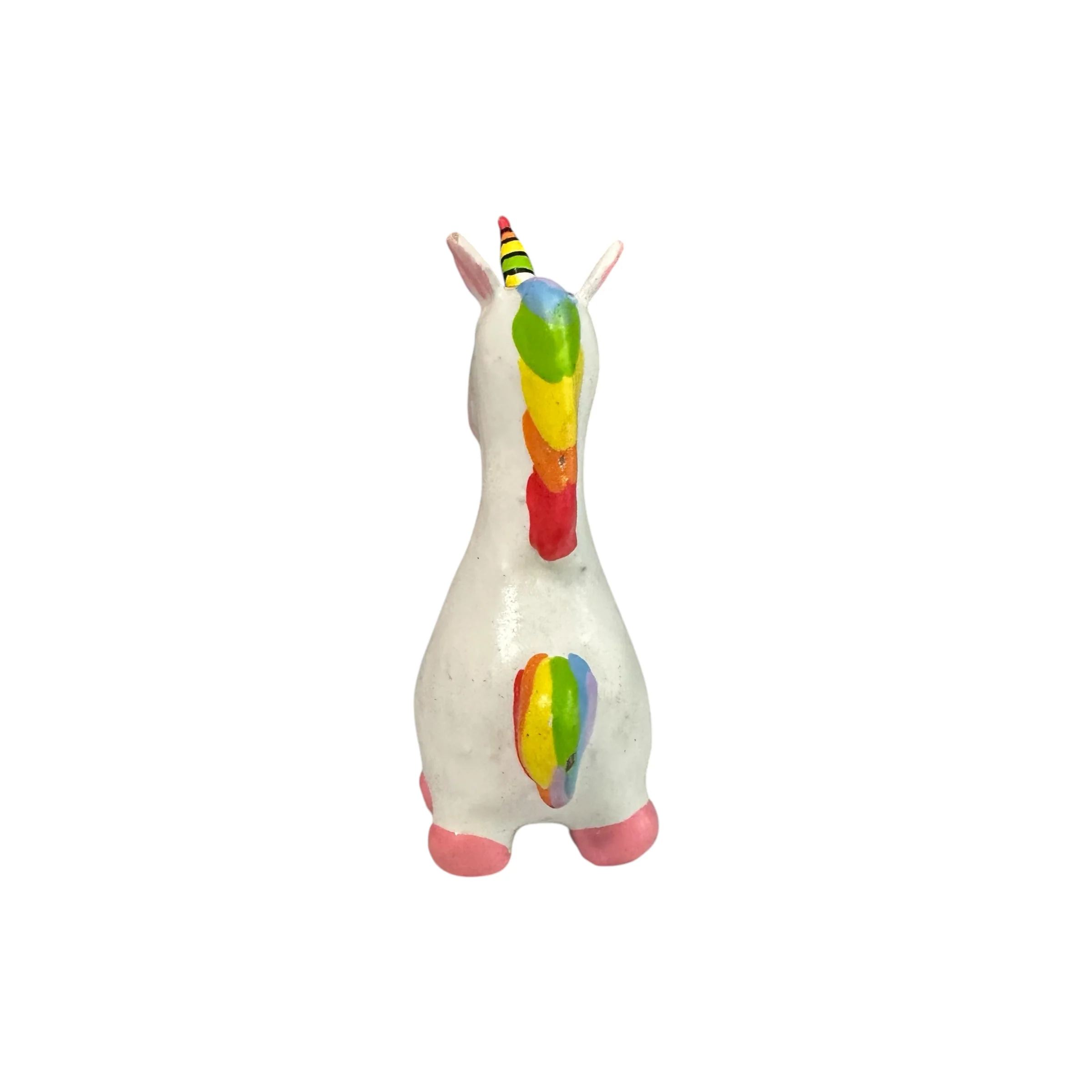 Mini Wooden Unicorn Figurine - Image 4