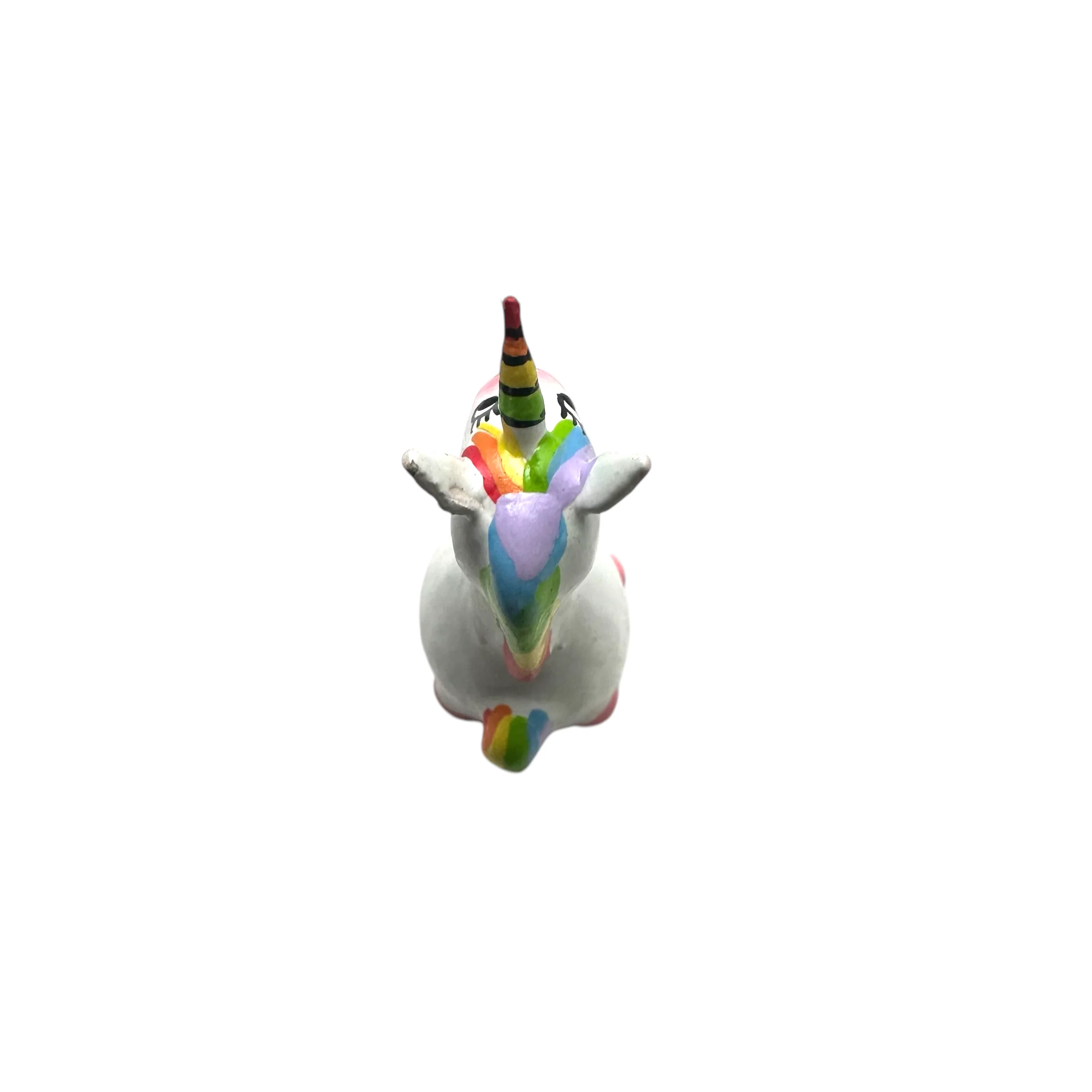 Mini Wooden Unicorn Figurine - Image 5