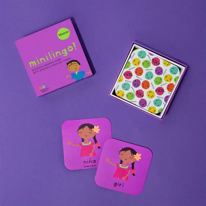 Minilingo Spanish/English Bilingual Flashcards - Image 3