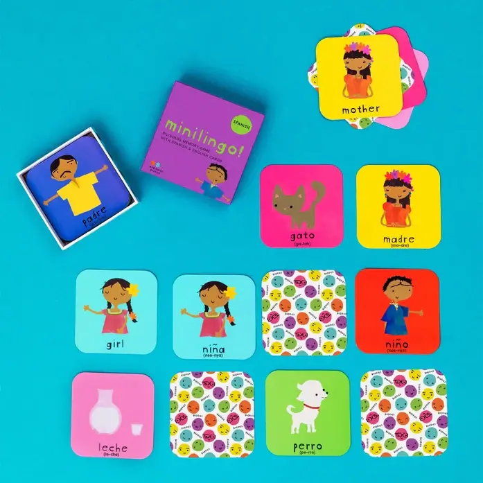Minilingo Spanish/English Bilingual Flashcards - Image 4