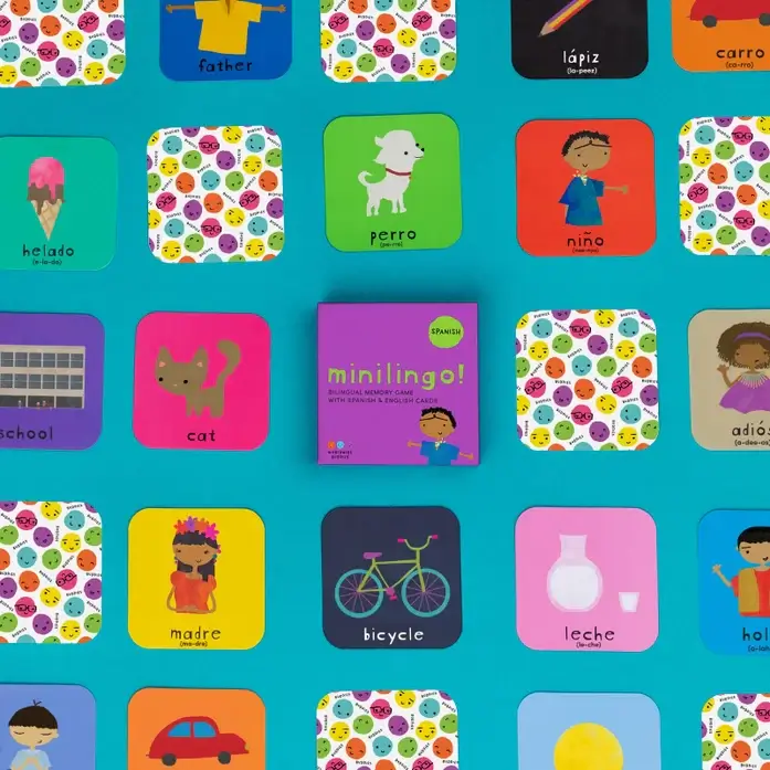 Minilingo Spanish/English Bilingual Flashcards - Image 5