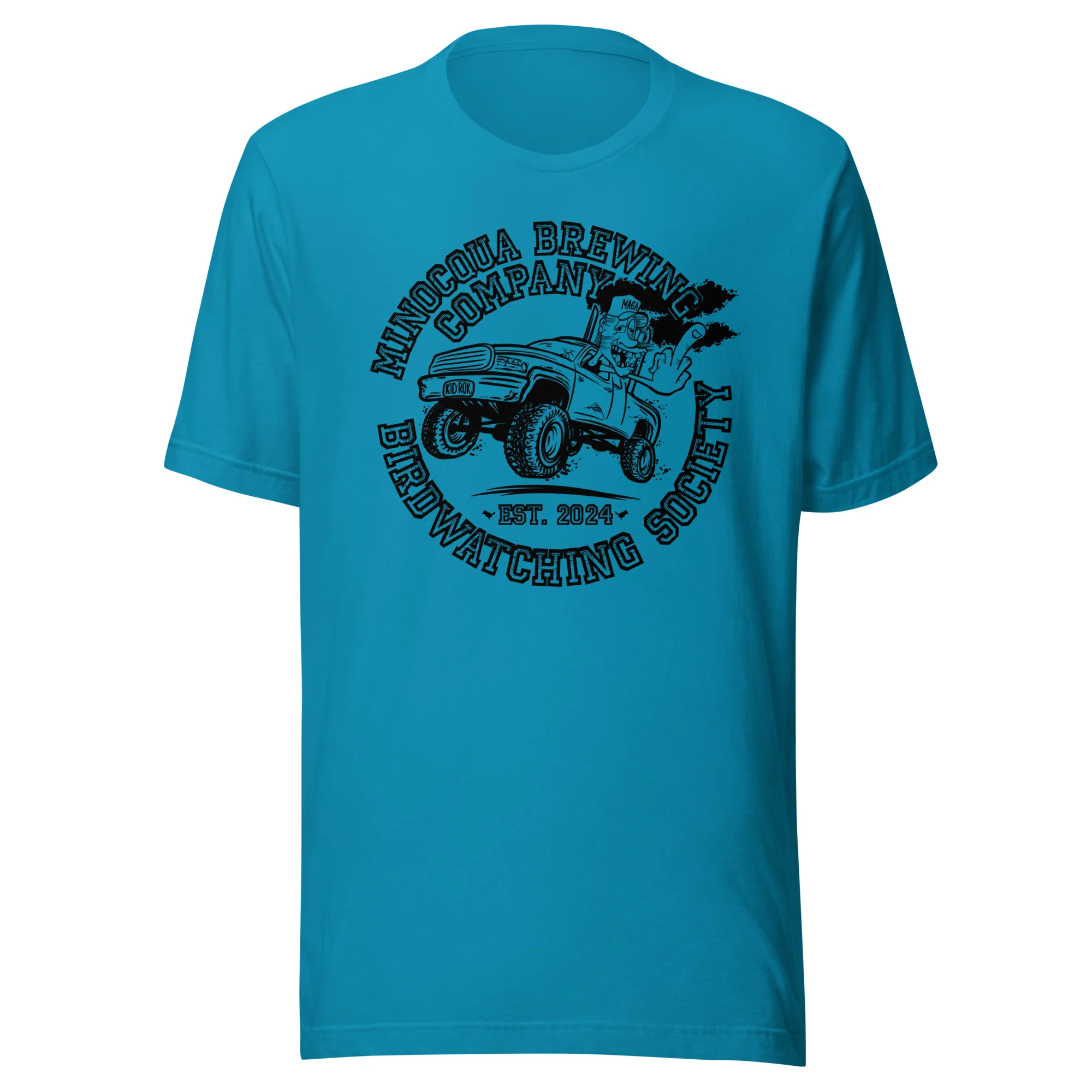 Minocqua Brewing Company Birdwatching Society T-shirt - Image 3