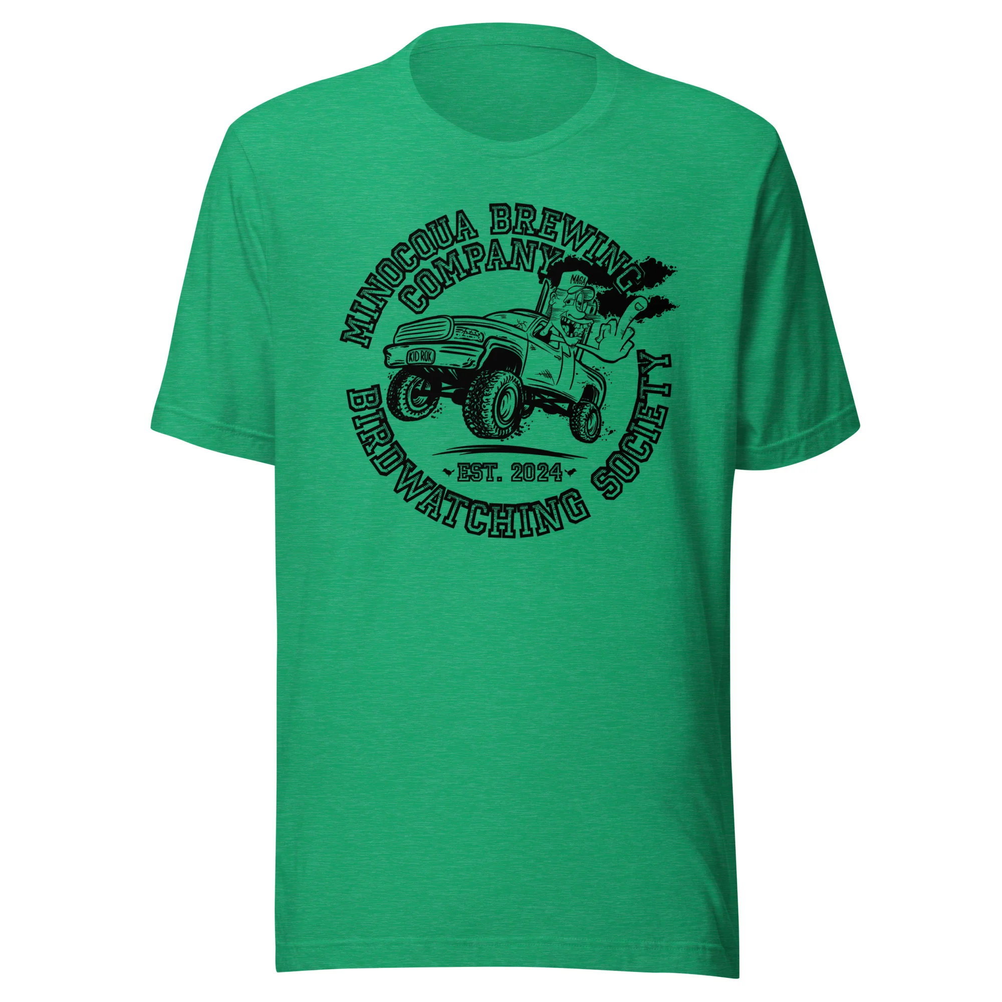 Minocqua Brewing Company Birdwatching Society T-shirt - Image 4