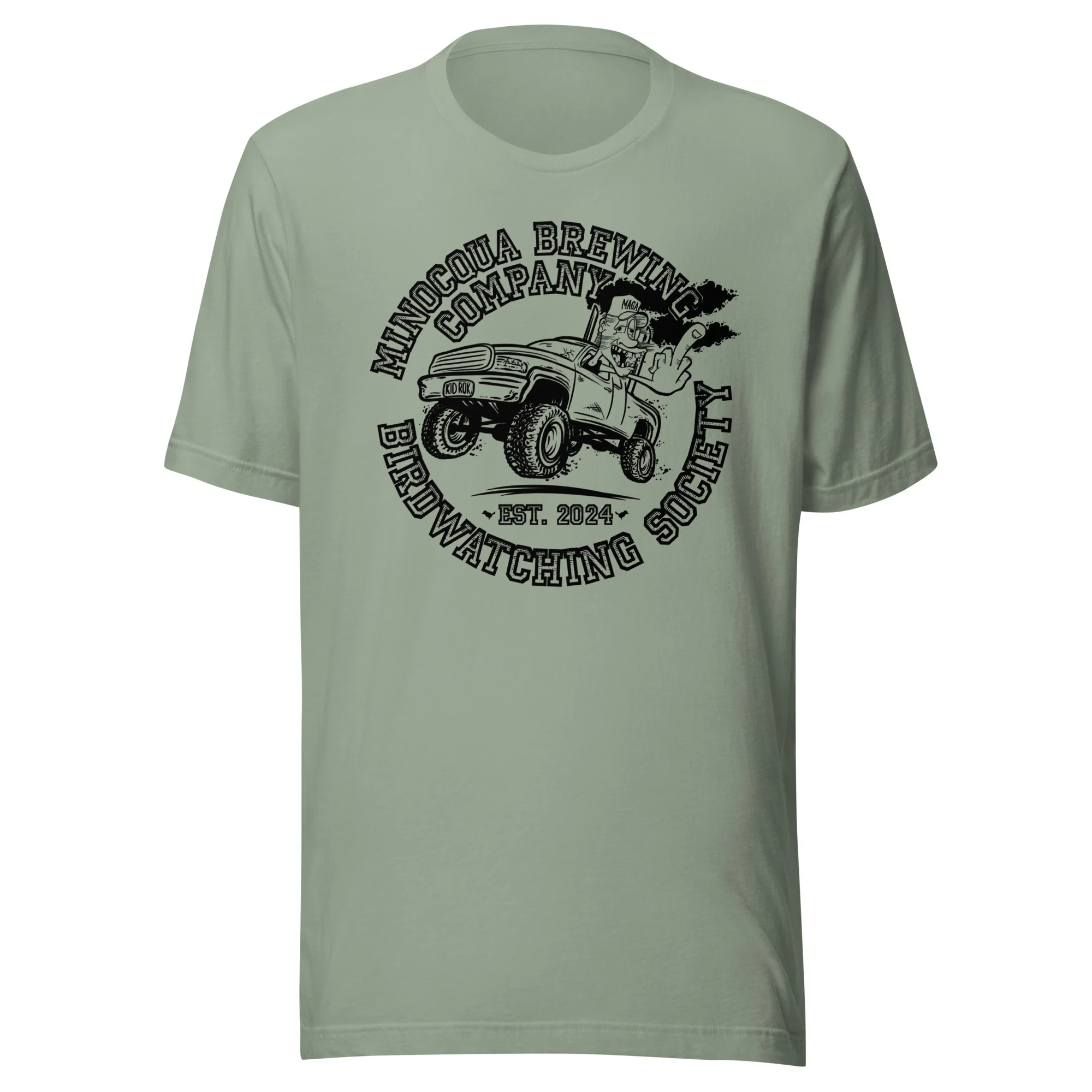 Minocqua Brewing Company Birdwatching Society T-shirt - Image 8