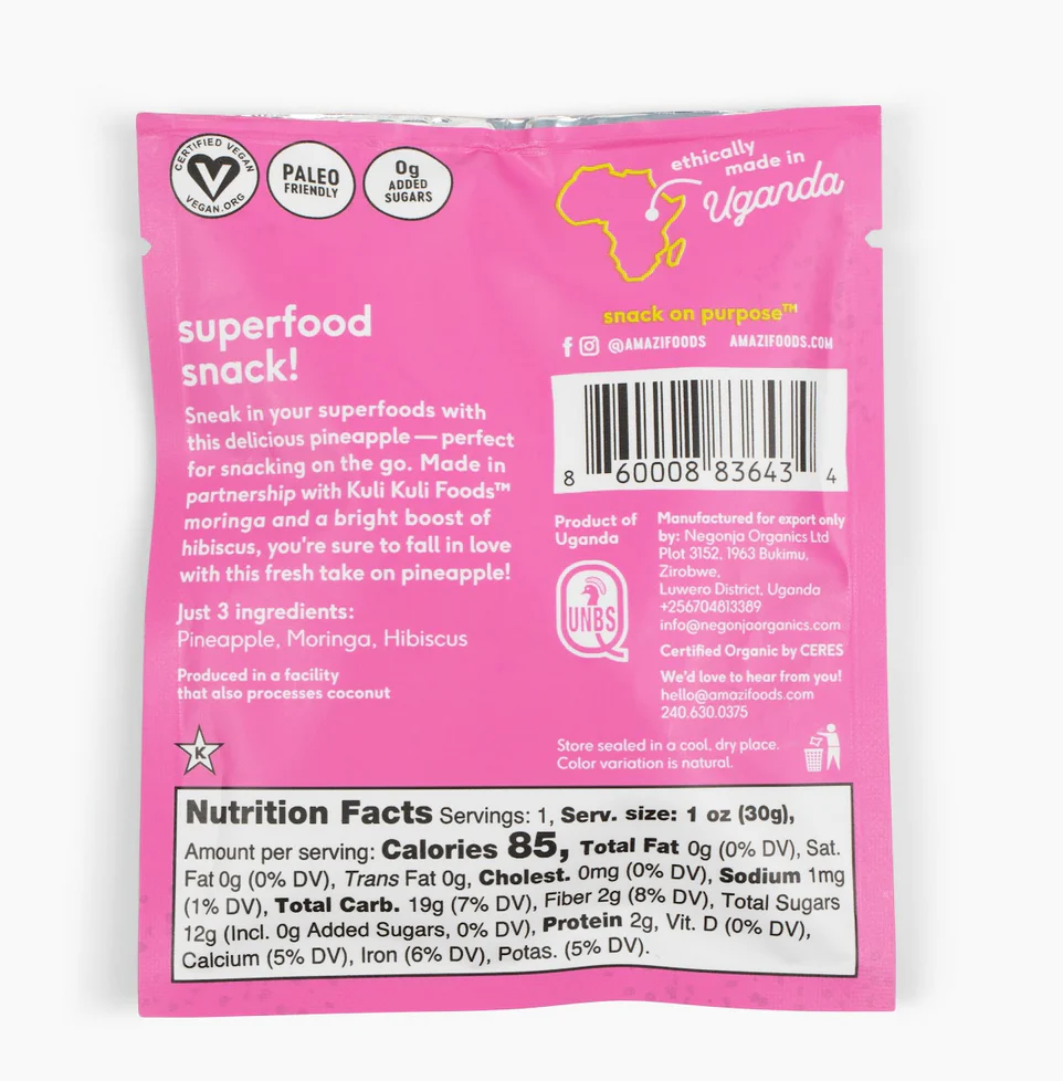 Moringa Hibiscus Pineapple (Minis!) - 12 pack - Image 2