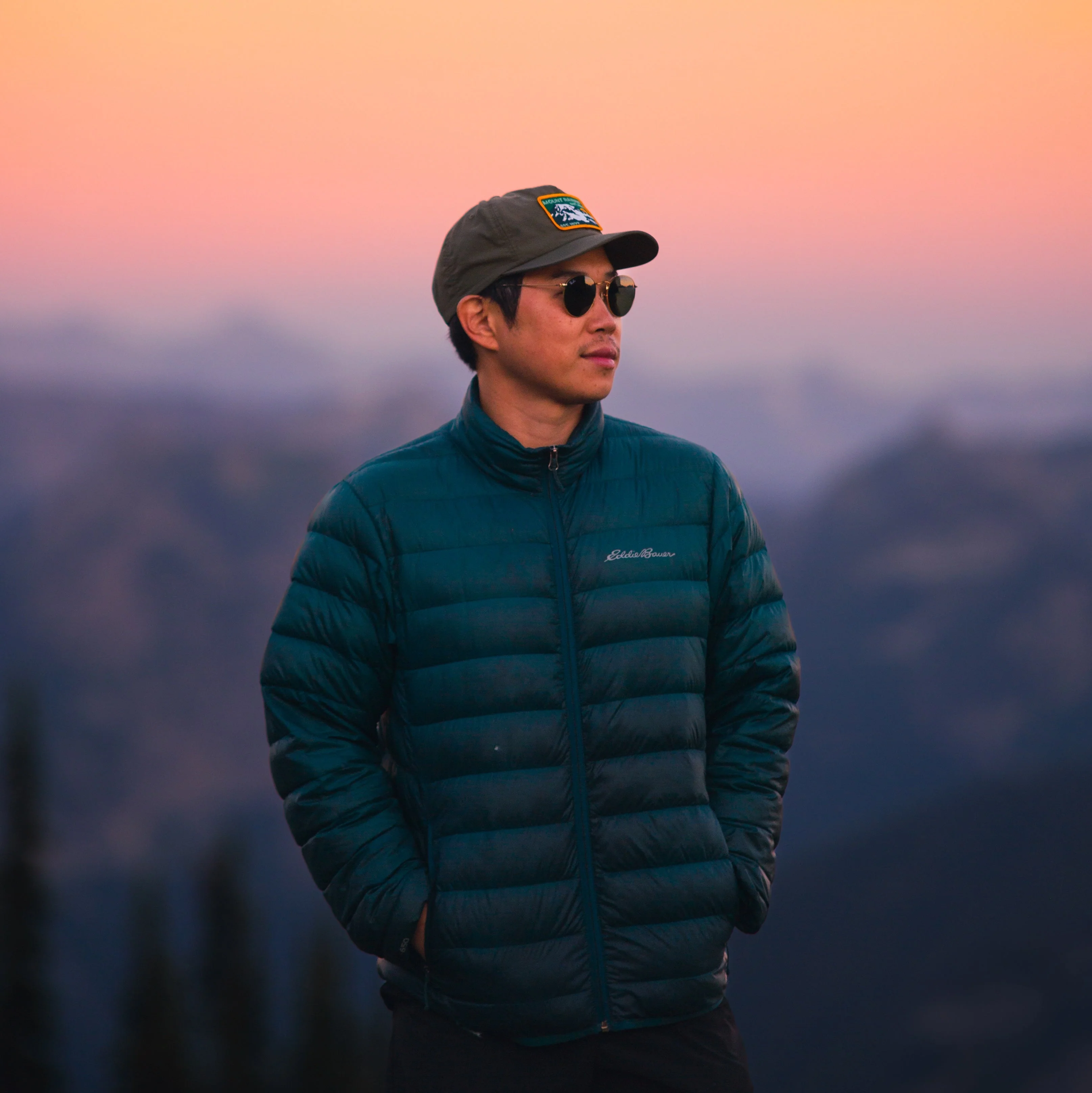 Mount Rainier National Park Est 1899 Recycled Nylon Cap - Image 2