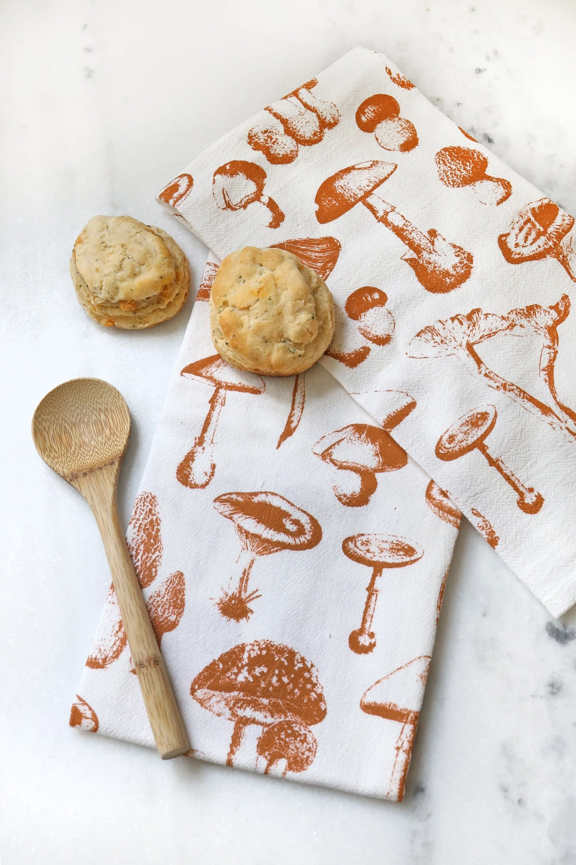 Mushroom Pattern Tea Towel - Image 8