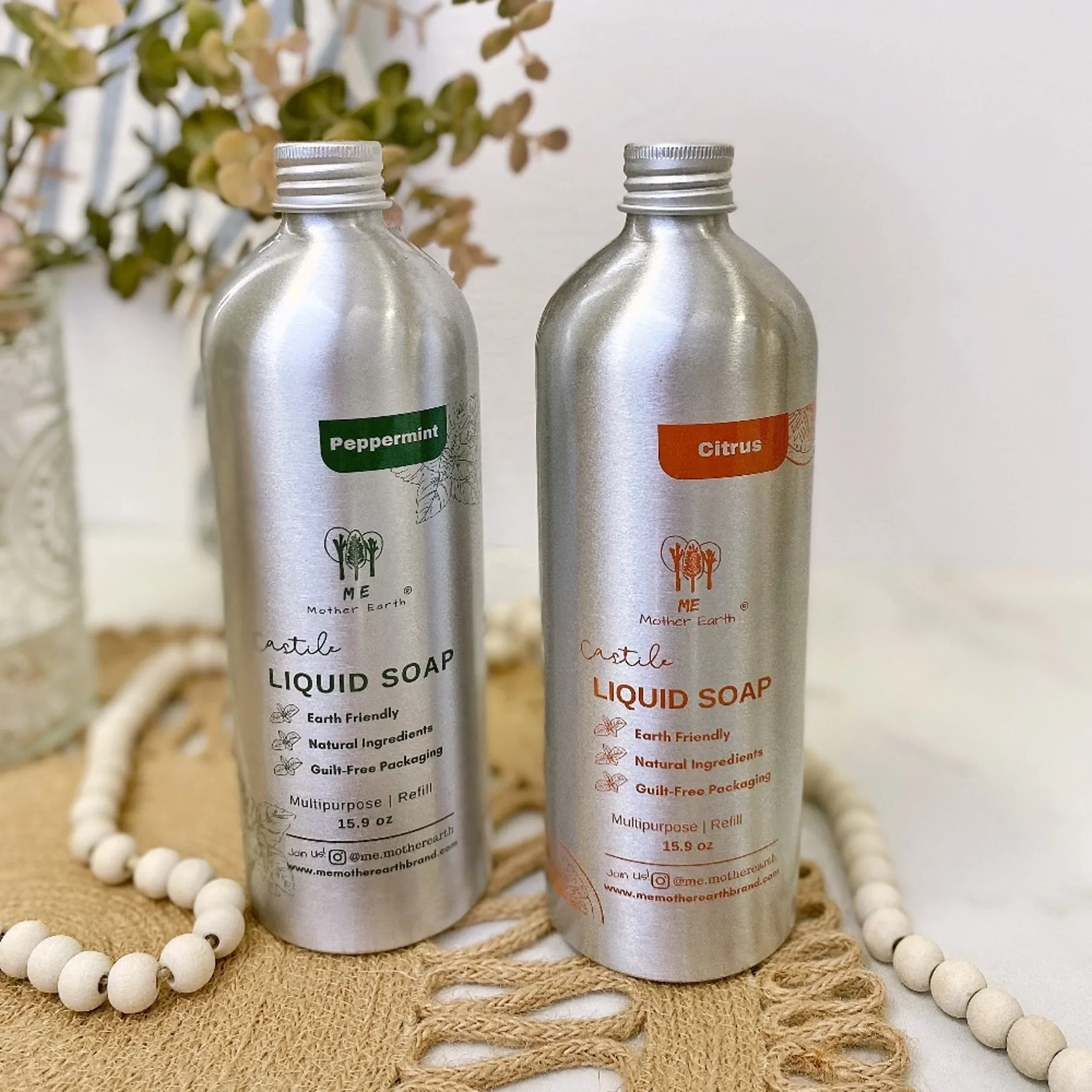 Natural Castile Soap – All-Purpose Liquid Cleaner for Body, Home & More - Image 3