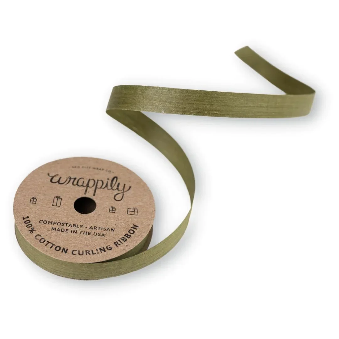 Natural Cotton Curling Ribbon – Compostable & Plastic-Free Gift Wrap Ribbon | Eco-Friendly Gifting - Image 5