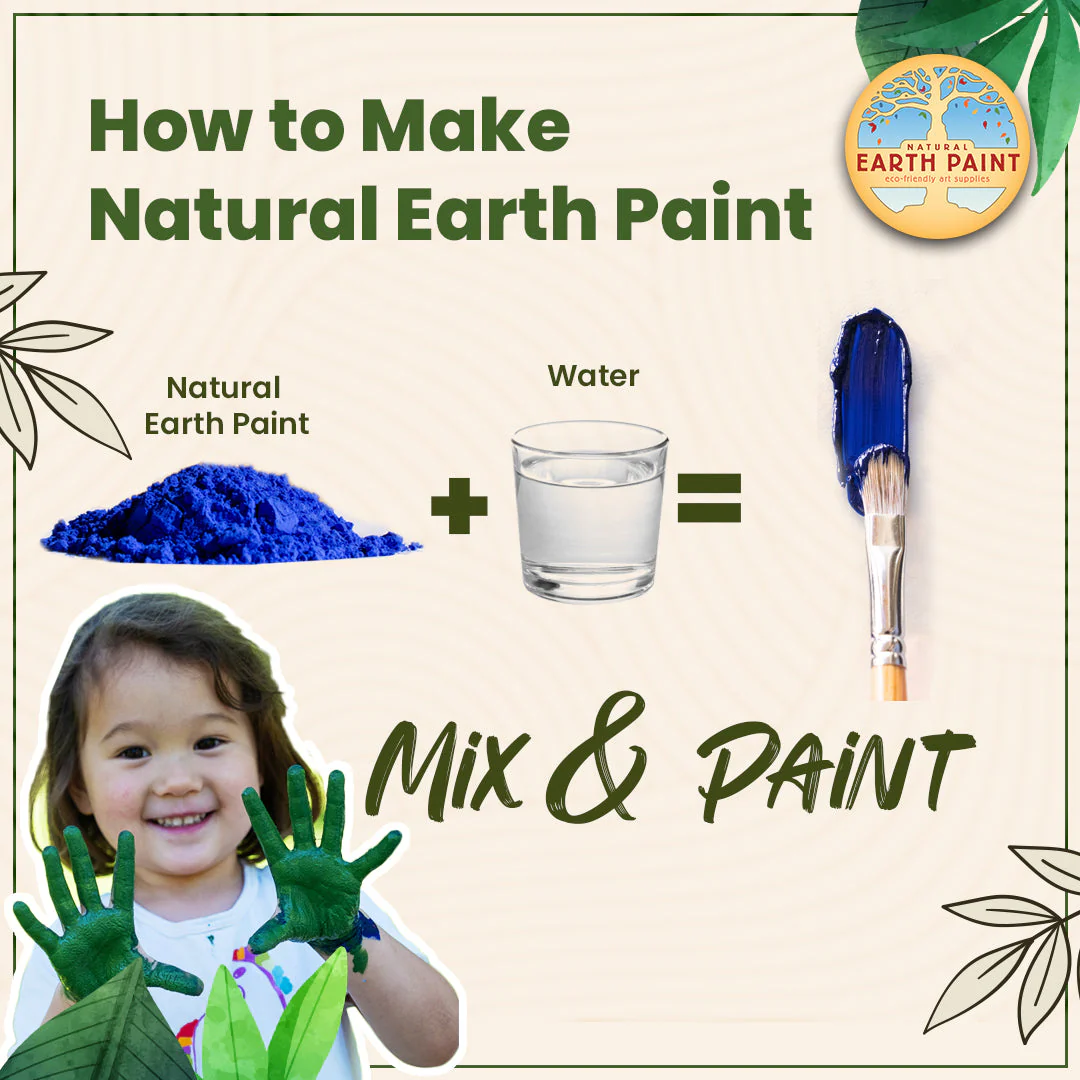 Natural Earth Paint - Zero Waste Option - Image 2