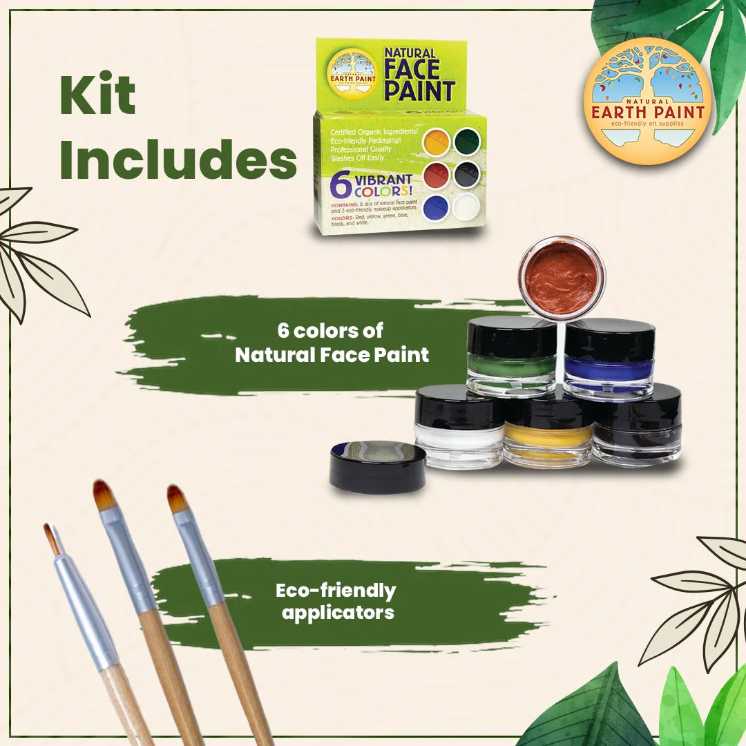 Natural Face Paint Kit - Image 7