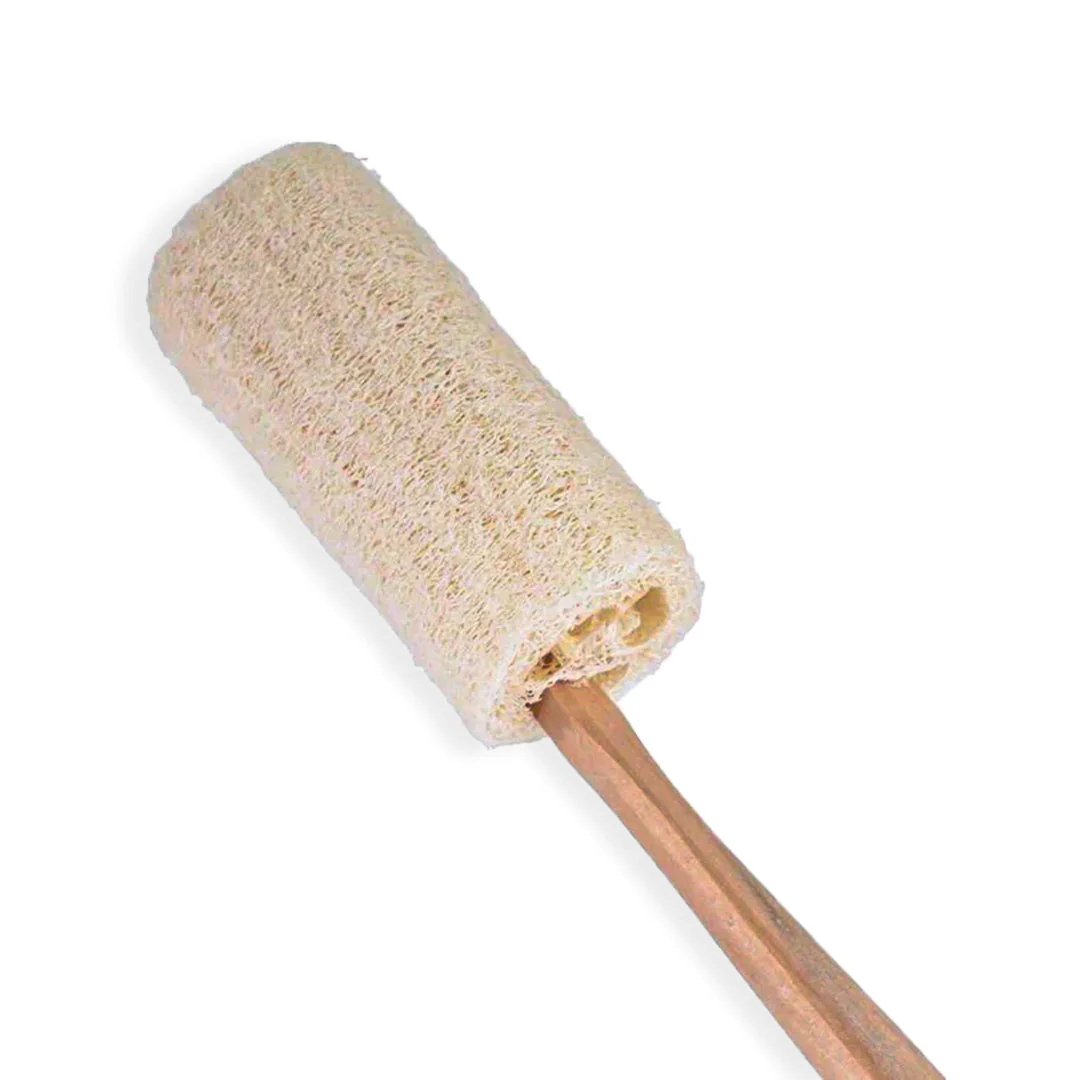 Natural Loofah Bath Brush w/Long Handle. - Image 10