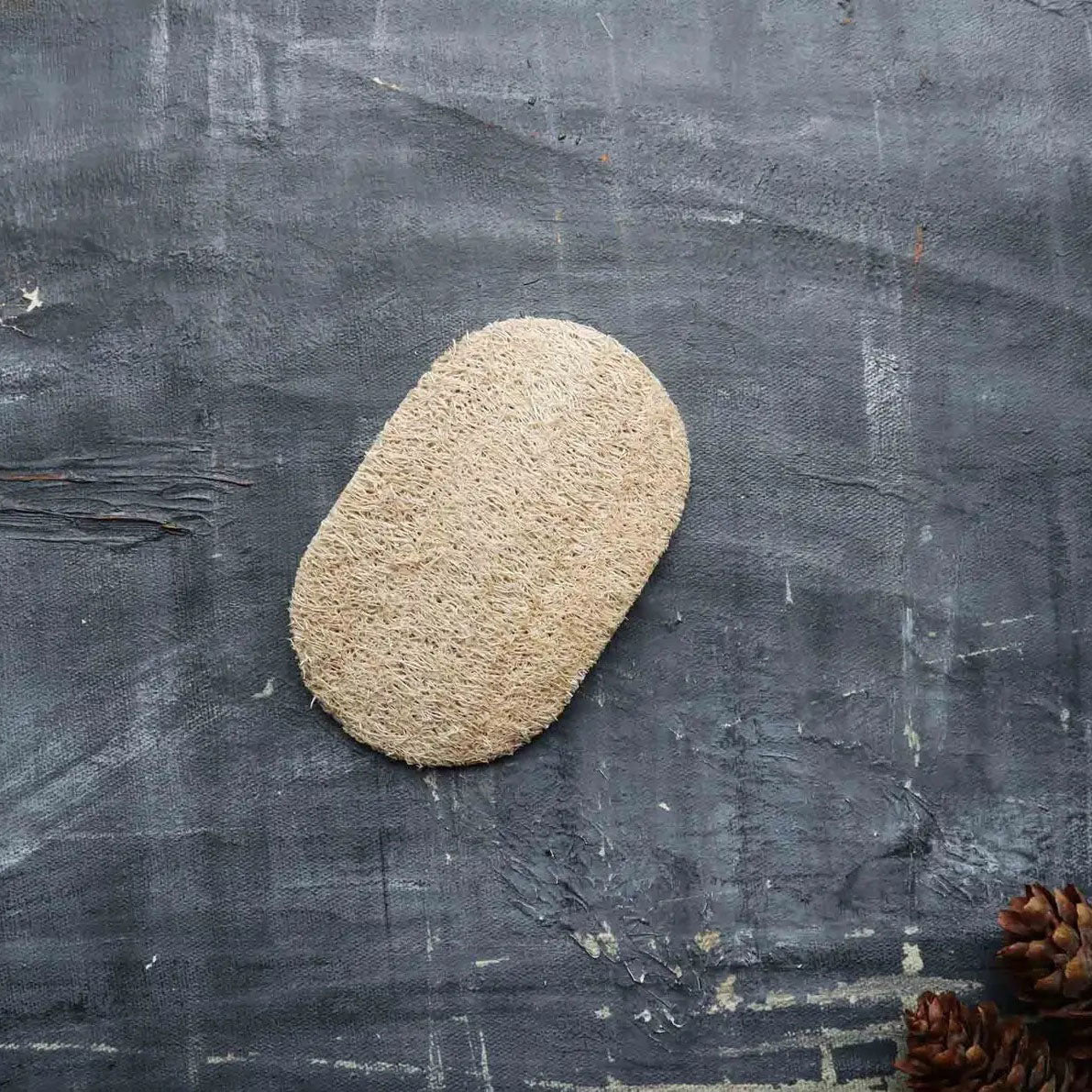 Natural Loofah Dishwashing Sponge – Set of 2 - Image 2