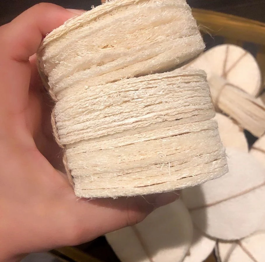 Natural Loofah Pads 5-pcs - Image 5
