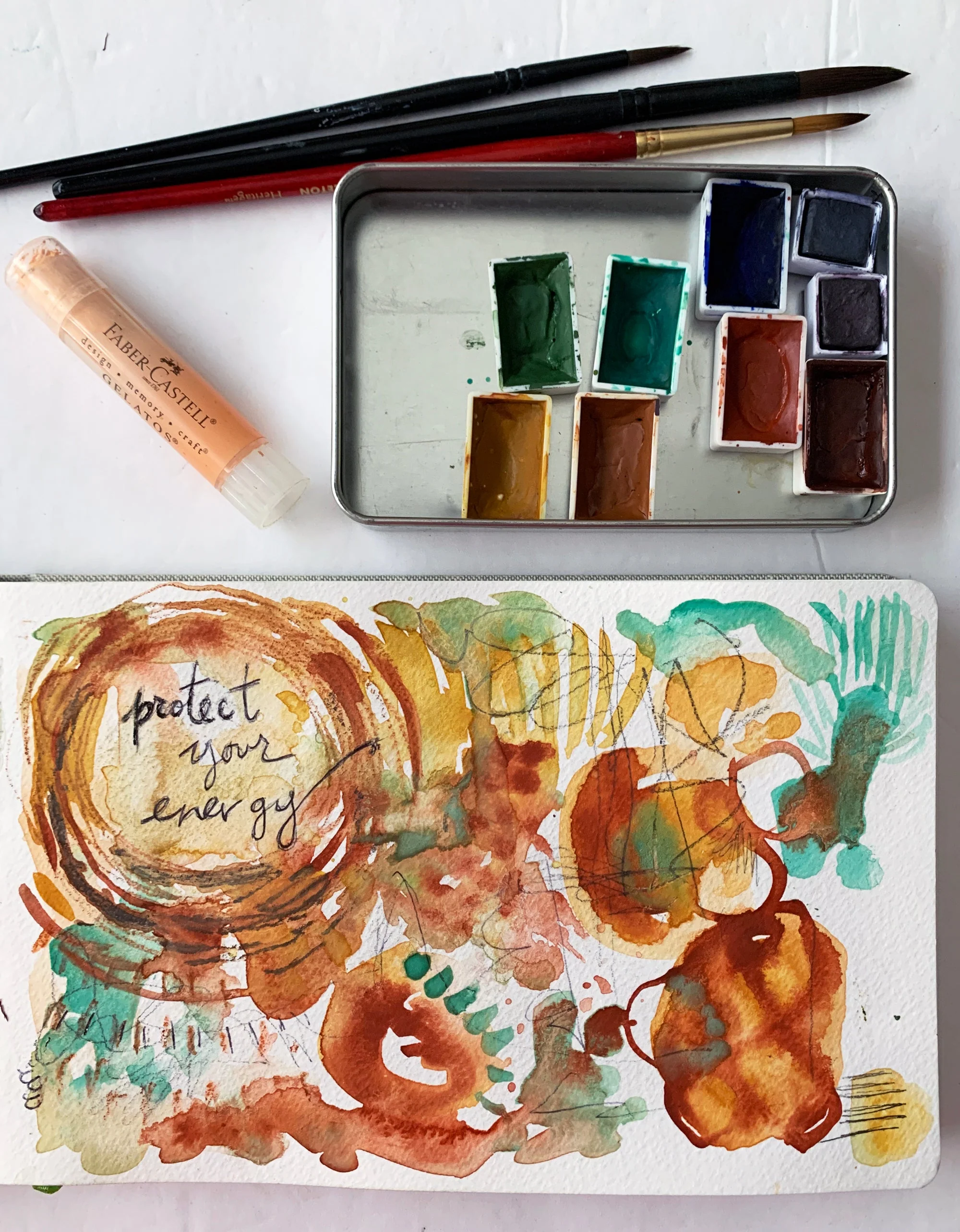 Natural Watercolor Kit - Image 7