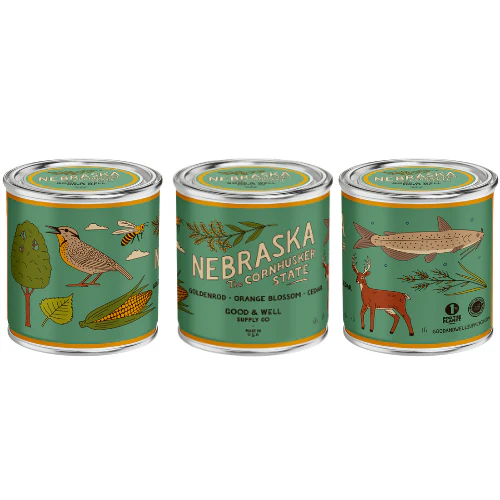 Nebraska State Candle - Image 2