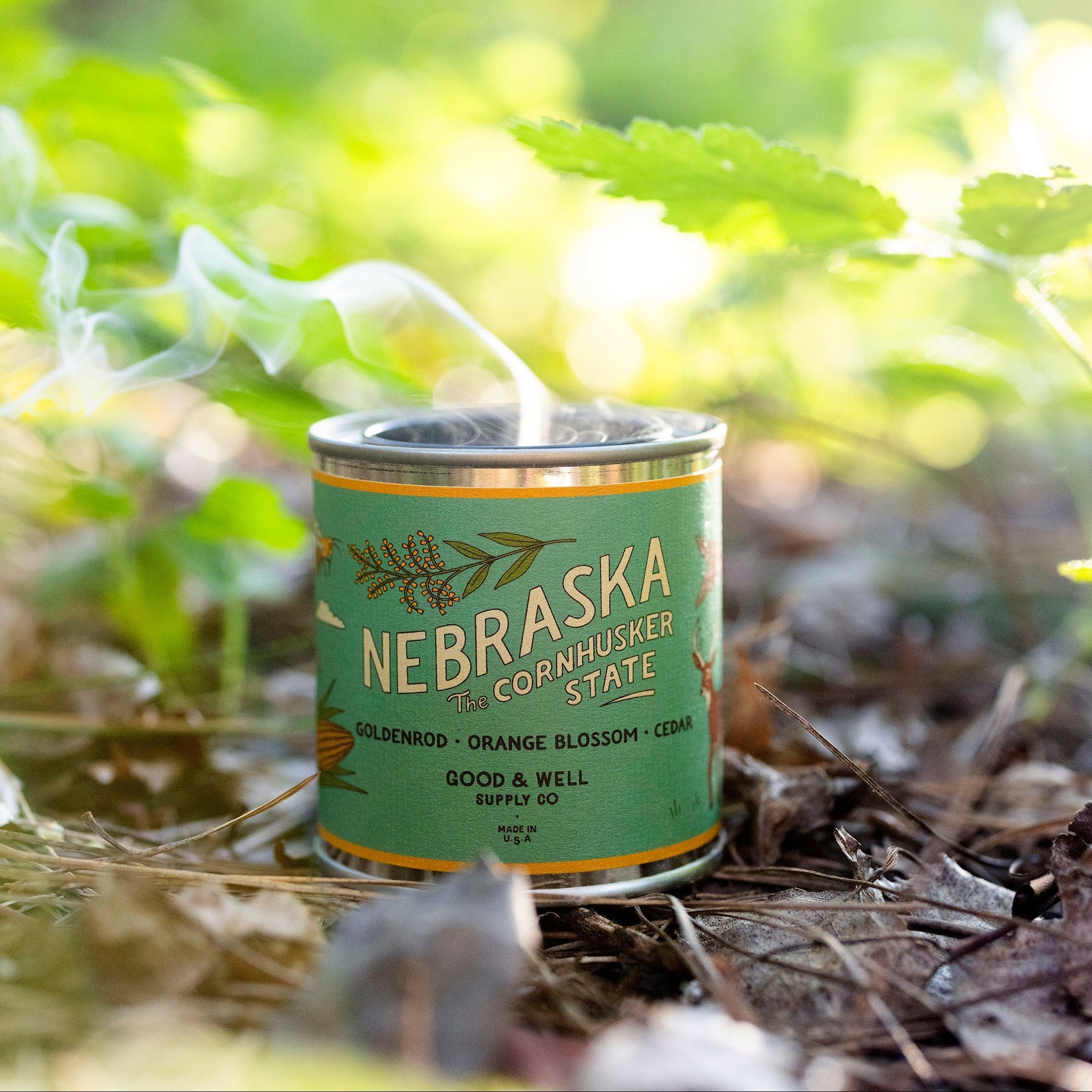 Nebraska State Candle - Image 3