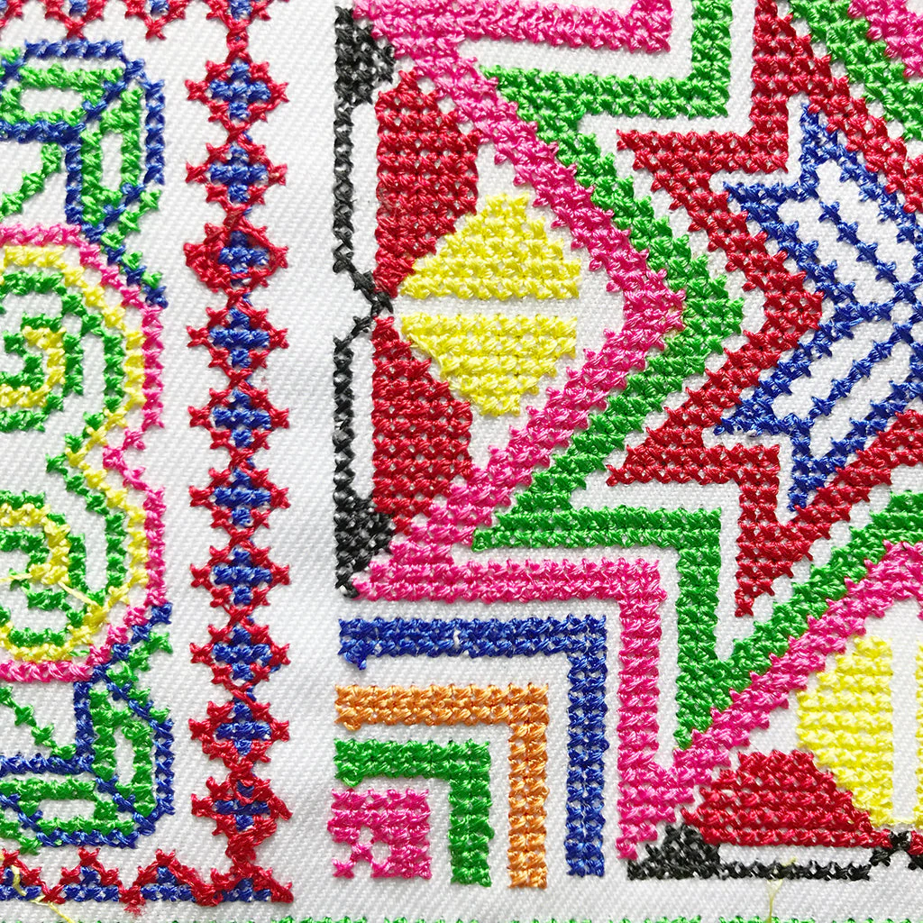 Needlepoint Star Clutch - Image 5