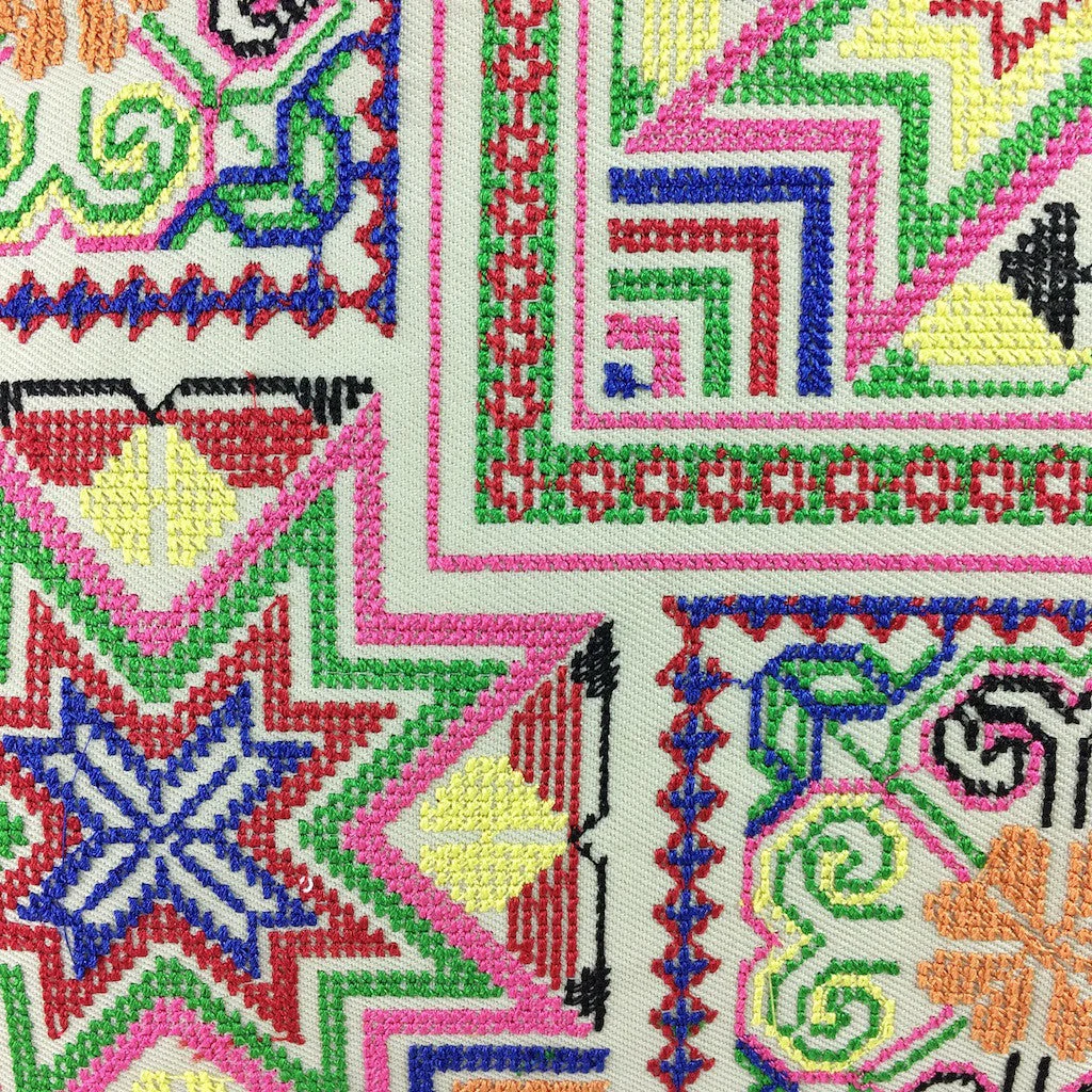 Needlepoint Tassel Pillow Cover - Image 4