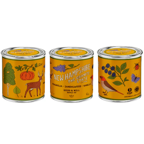 New Hampshire State Candle - Image 2