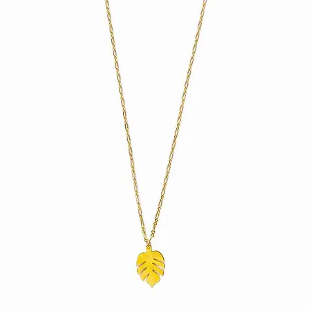 New Life Leaf Necklace