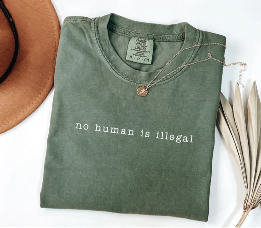 No Human is Illegal Shirt - Image 10