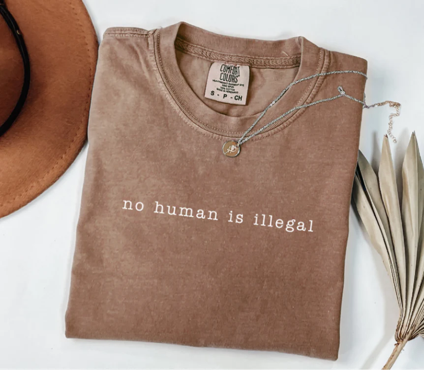 No Human is Illegal Shirt - Image 6