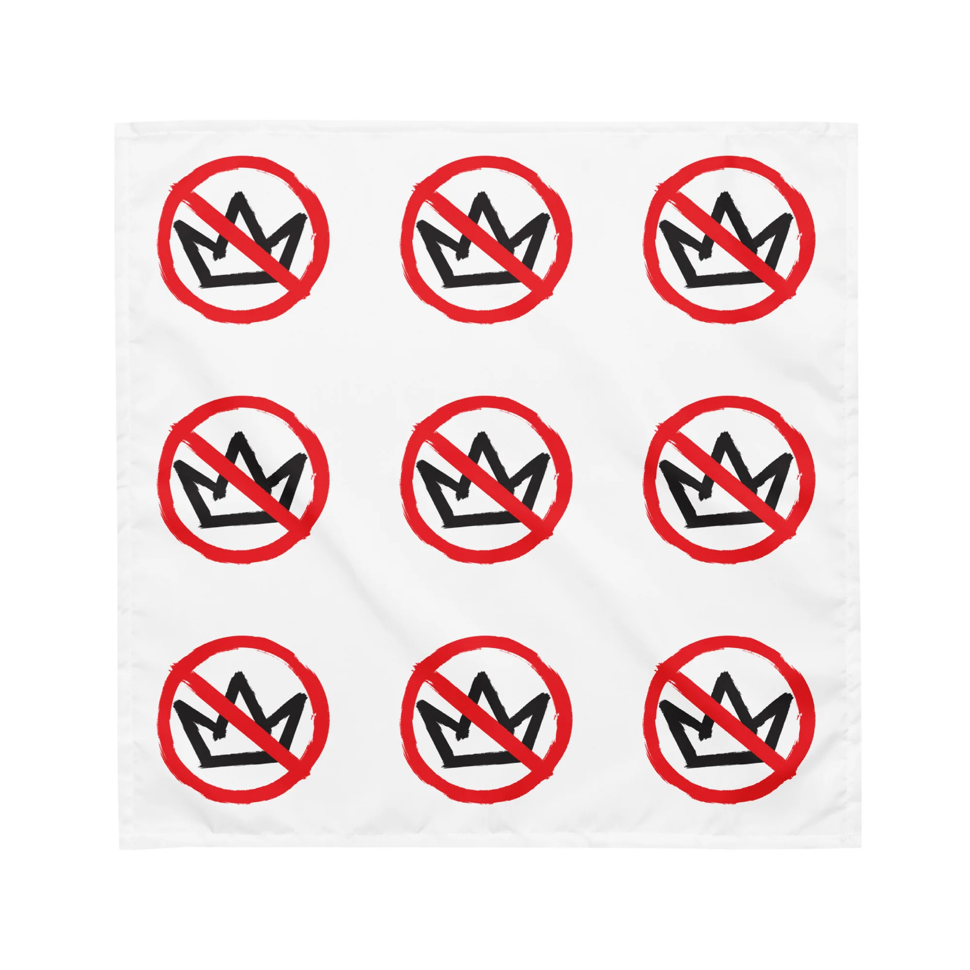 NO KINGS All-Over Print Bandana - Image 3