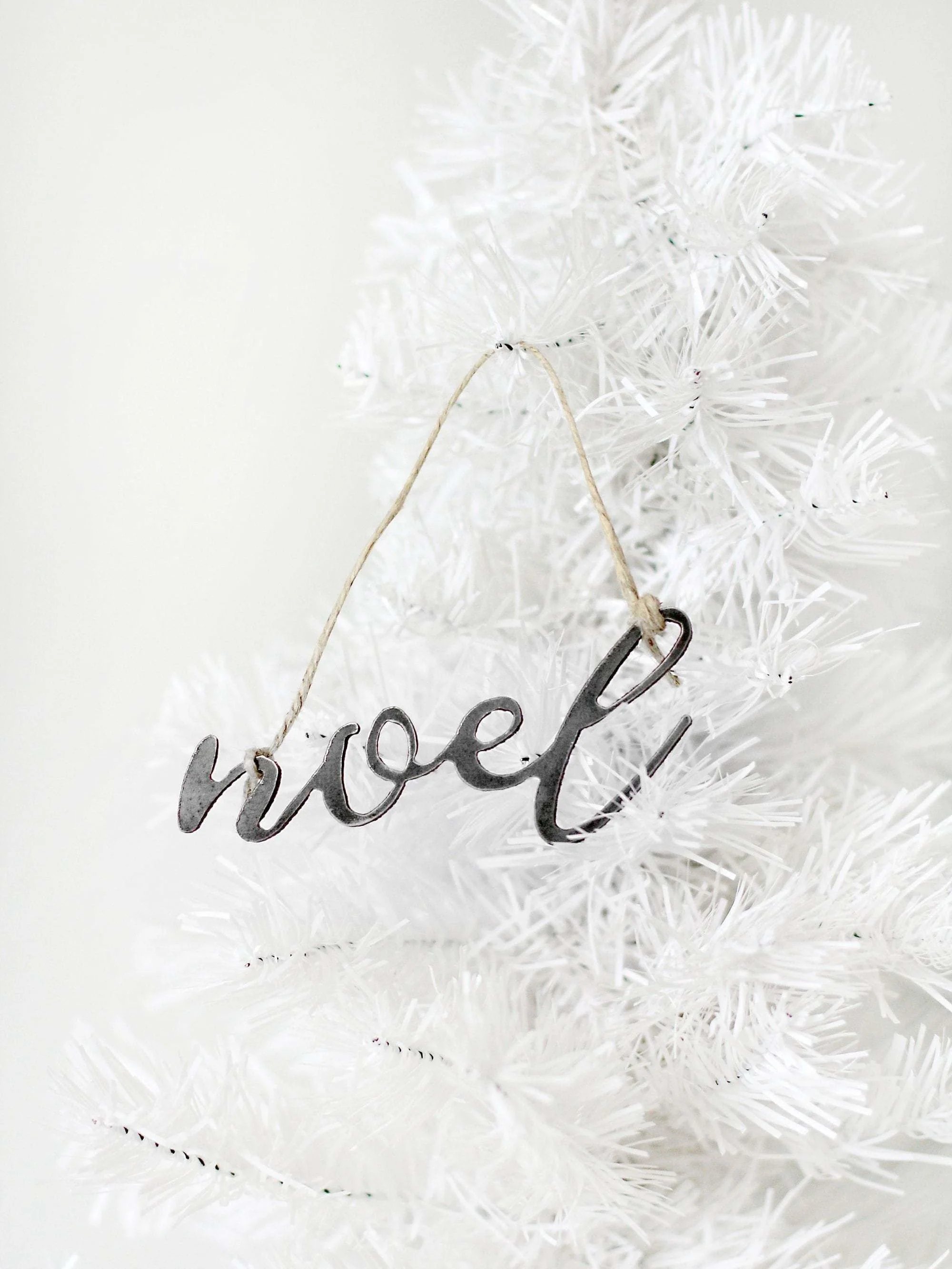 Noel Christmas Tree Ornament