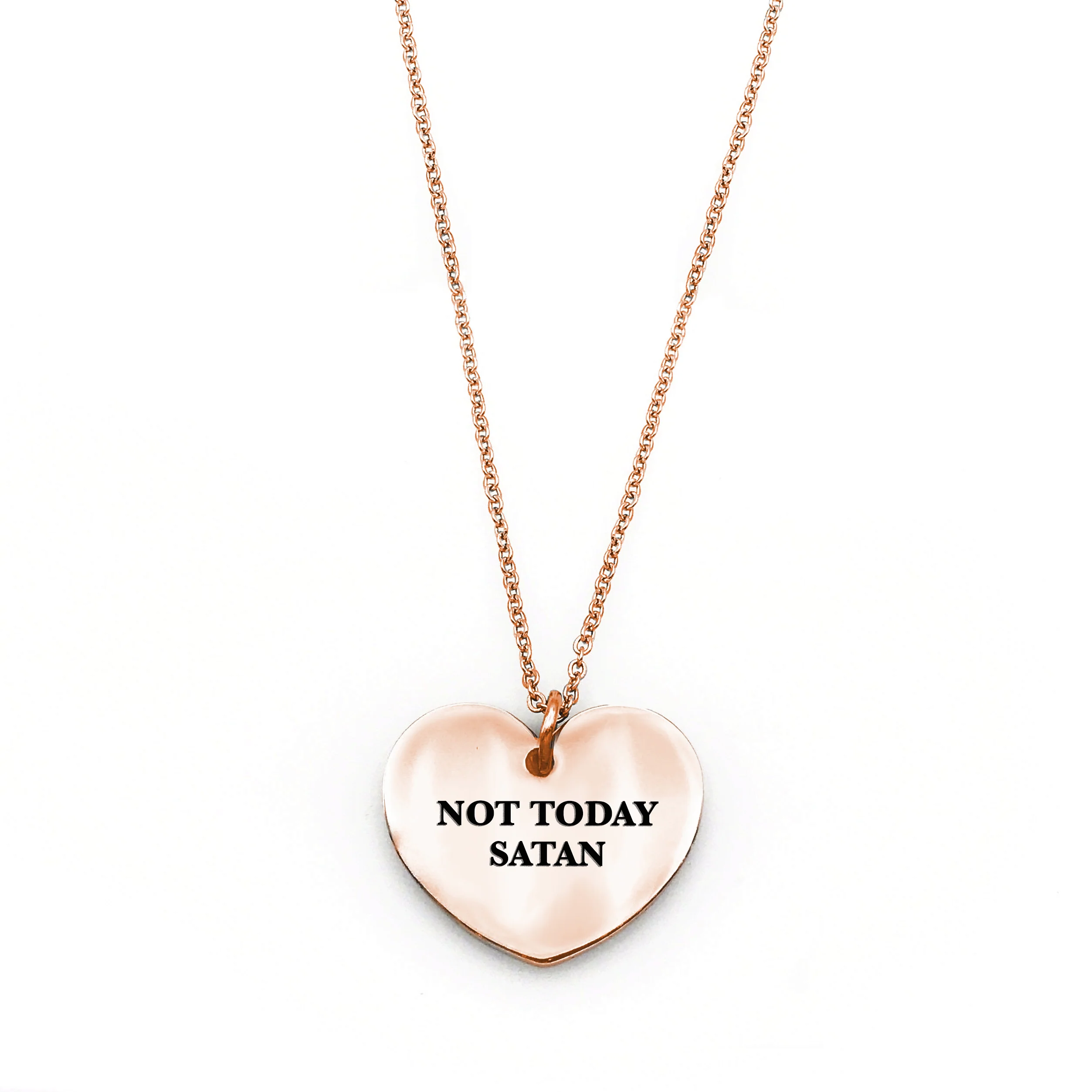 Not Today Satan Necklace - Image 2