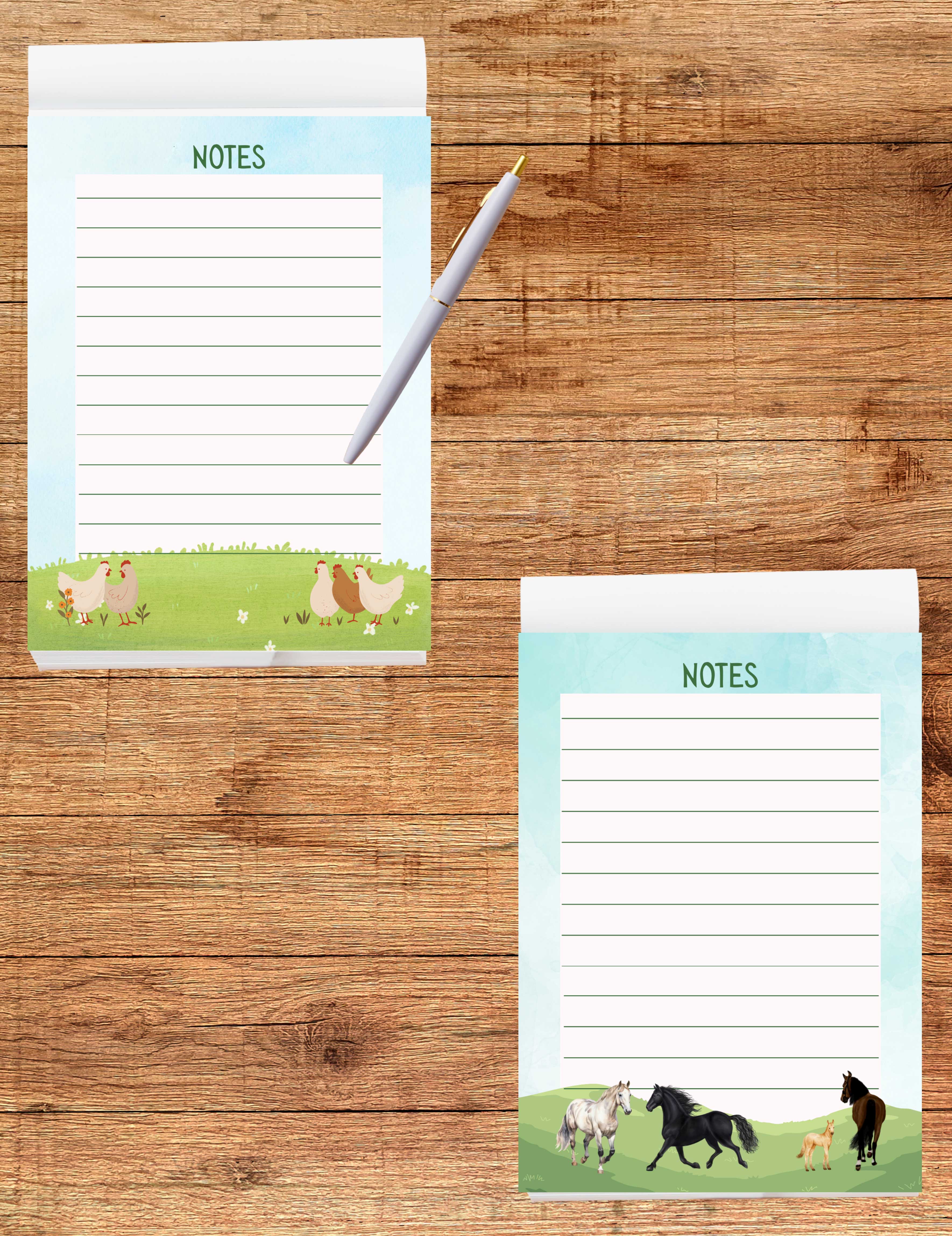 Notepad: Animal themed 4x5 - Image 4