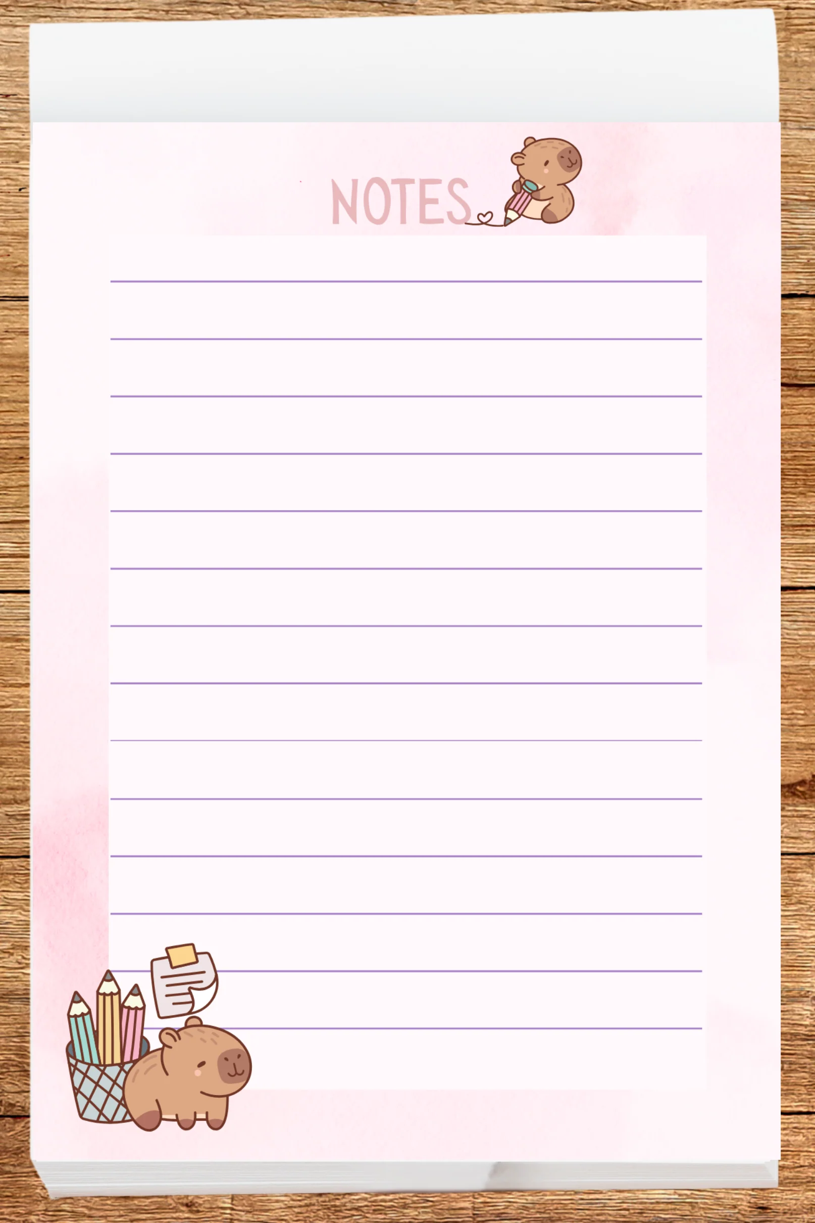Notepad: Animal themed 4x5 - Image 5