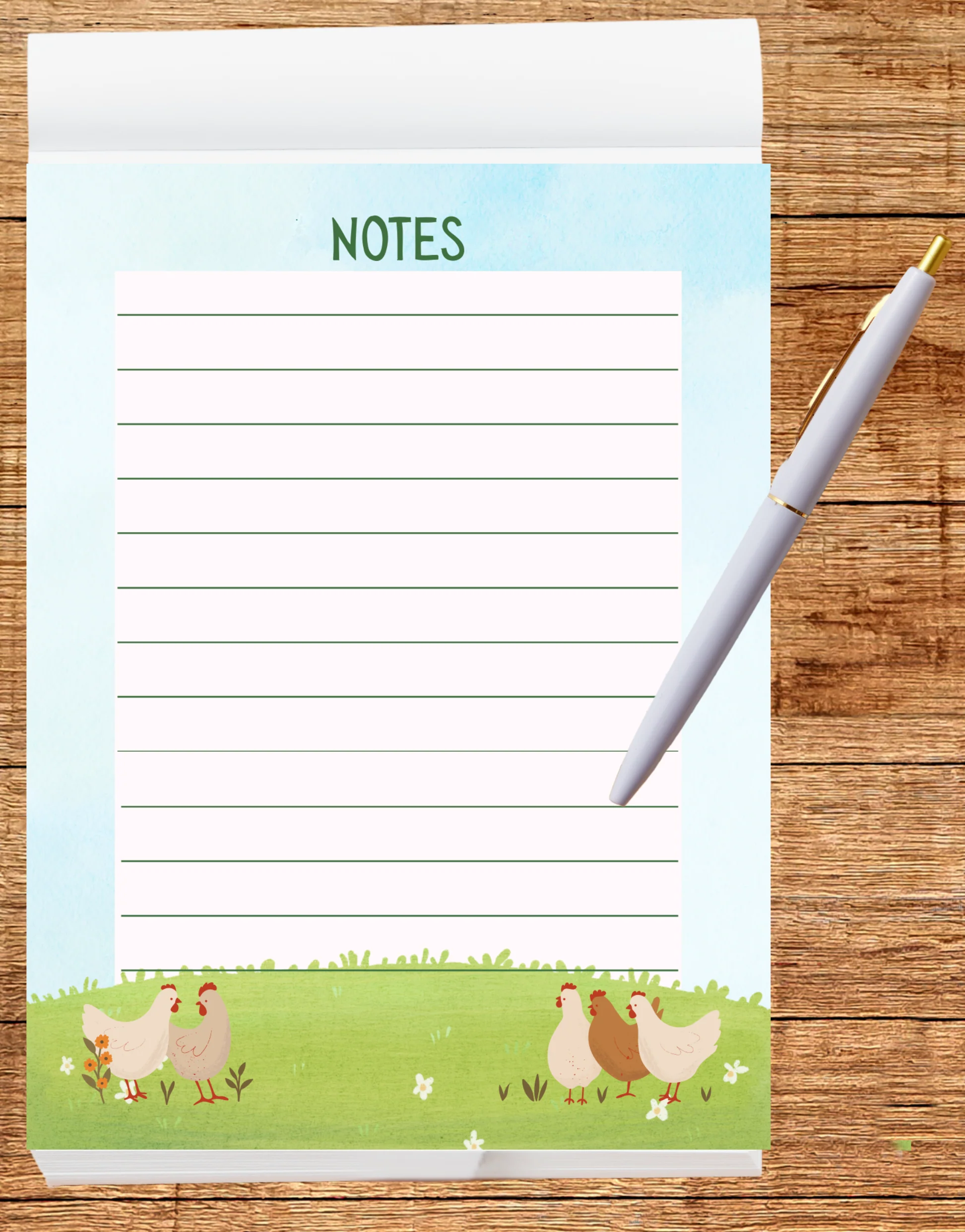 Notepad: Animal themed 4x5 - Image 8