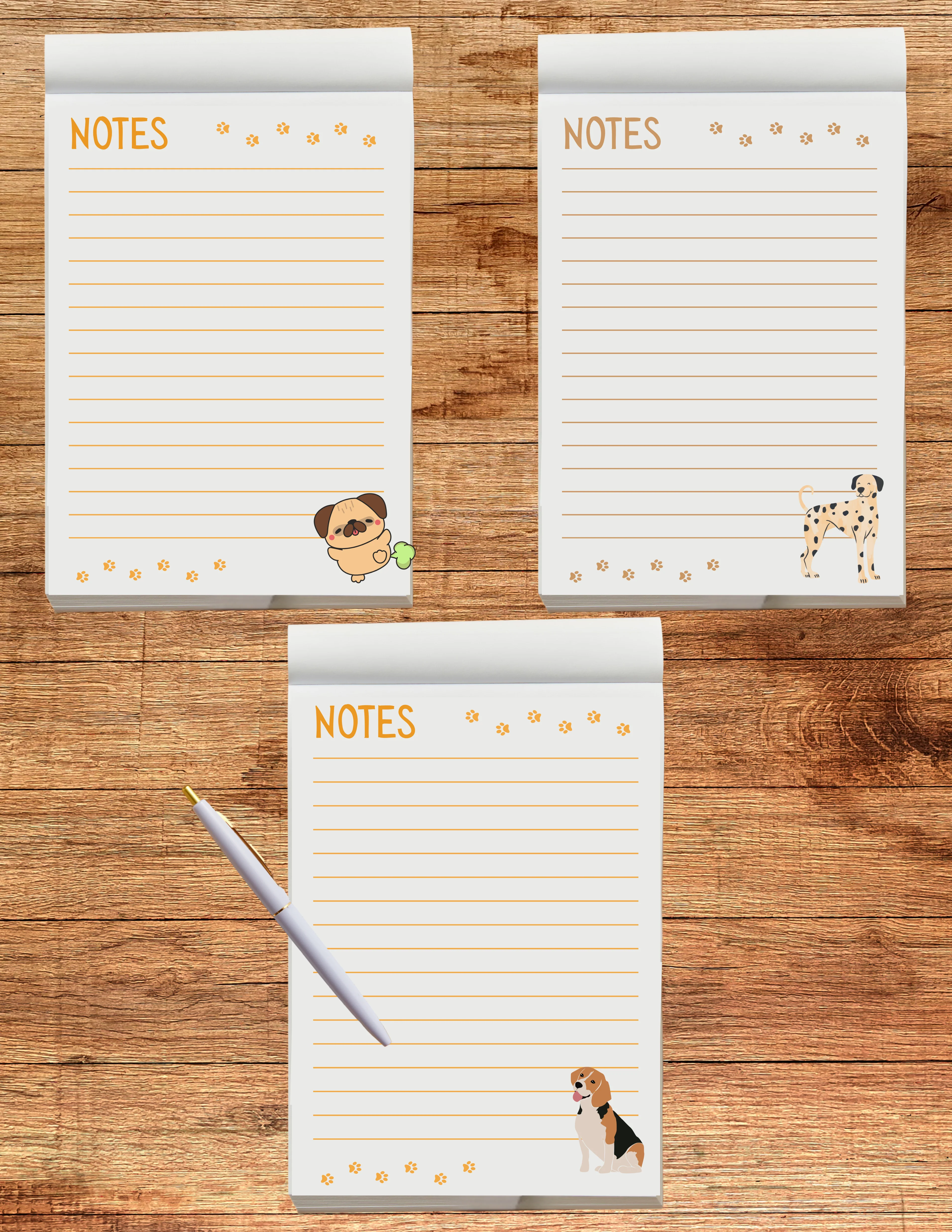 Notepad: Dog themed 4x5 - Image 3