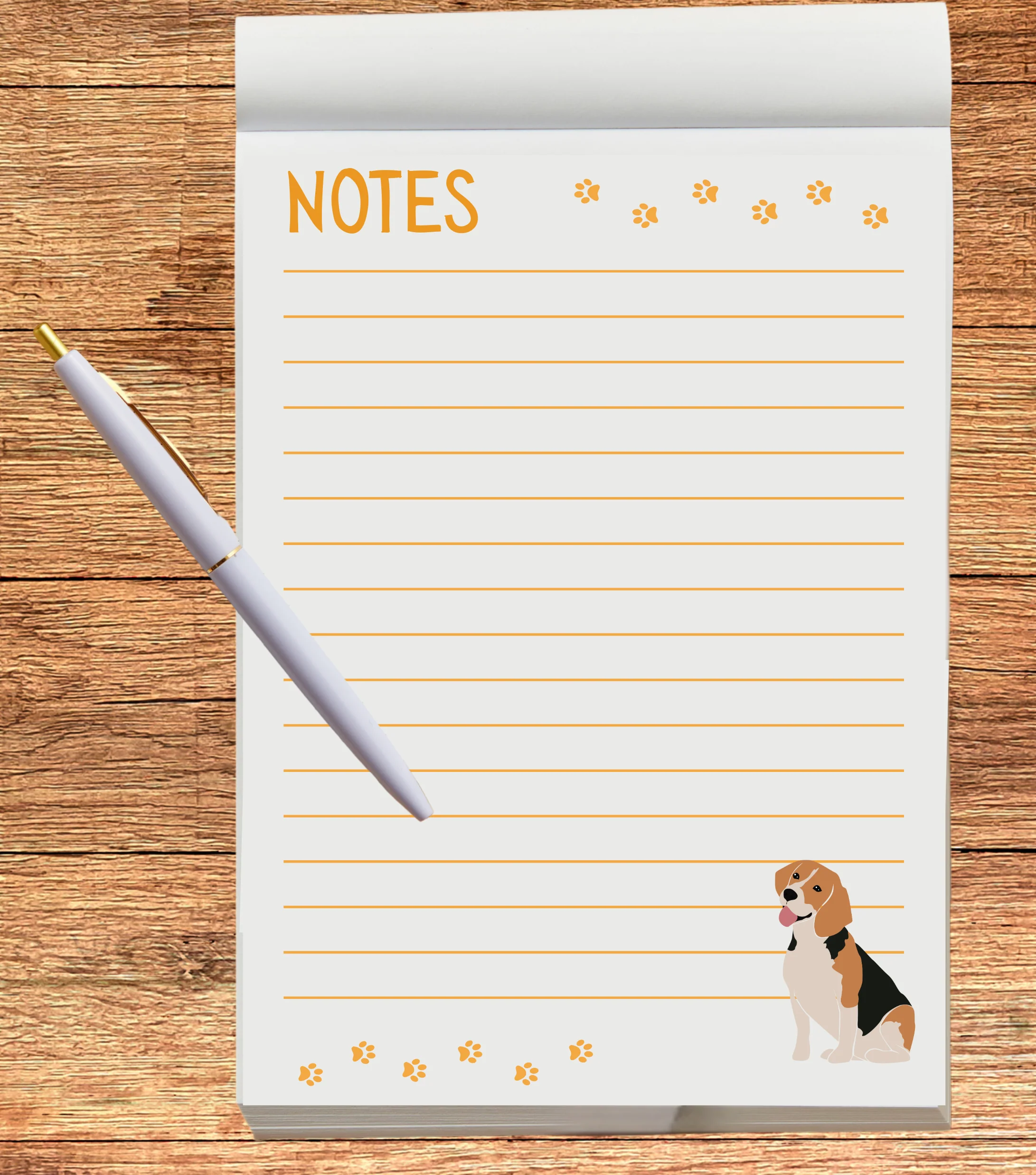 Notepad: Dog themed 4x5 - Image 7