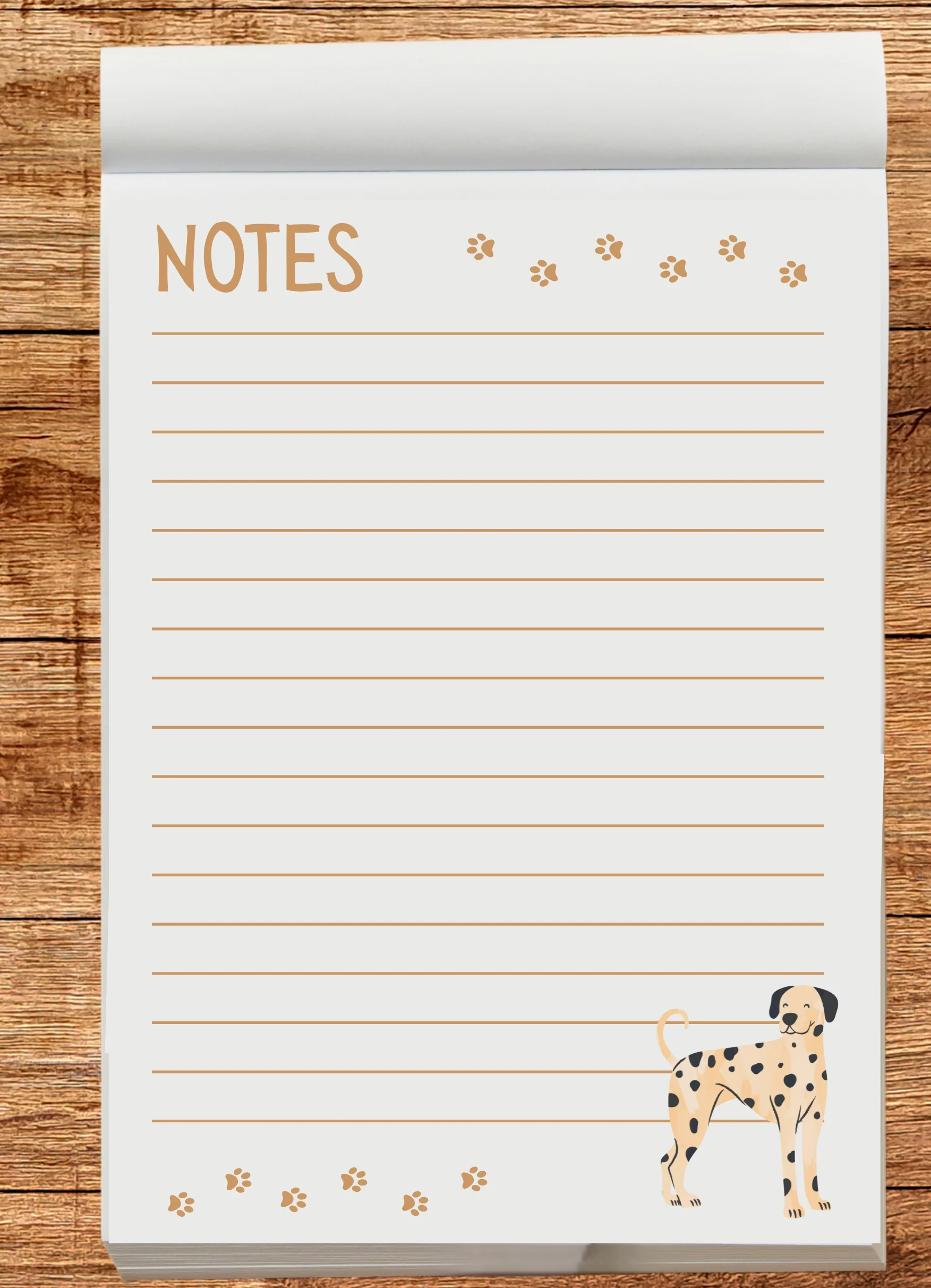 Notepad: Dog themed 4x5 - Image 8