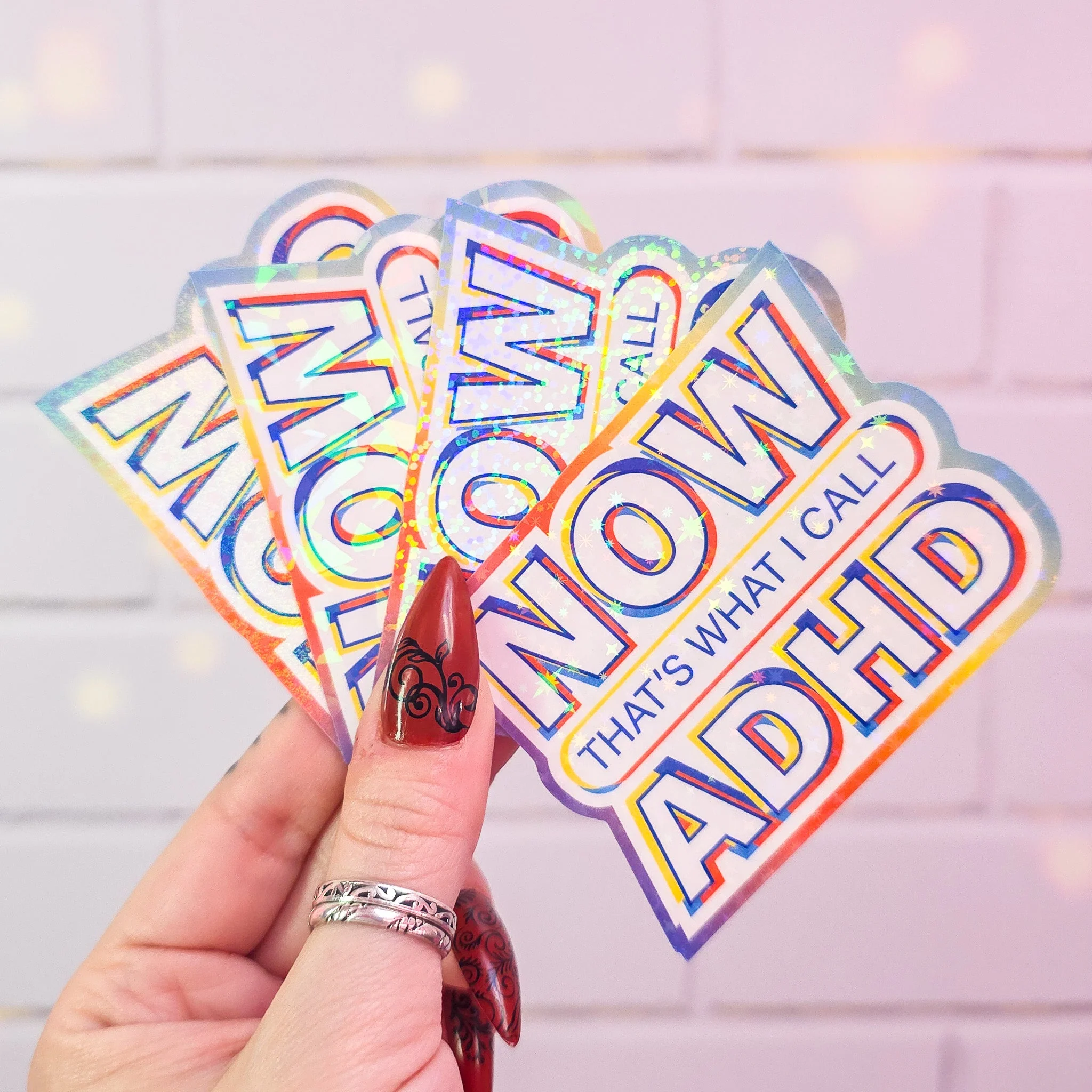NOW that's what I call ADHD sticker, 3.1 x 2.2 in. - Image 5