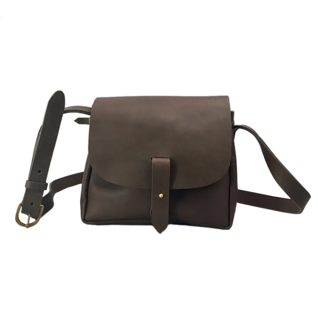 Nubuck Leather Bucket Bag - Image 3