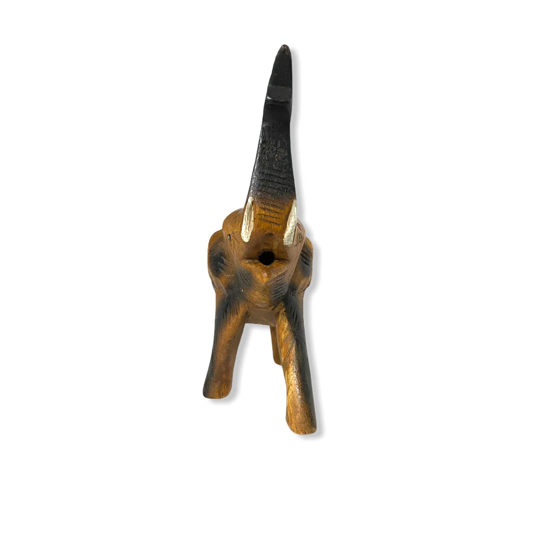 Oak Wooden whistle asian Elephant - Image 5