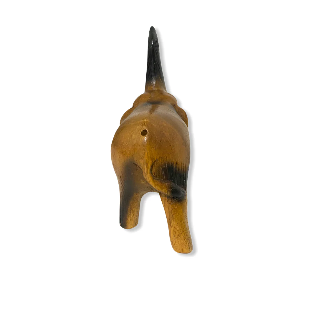 Oak Wooden whistle asian Elephant - Image 6