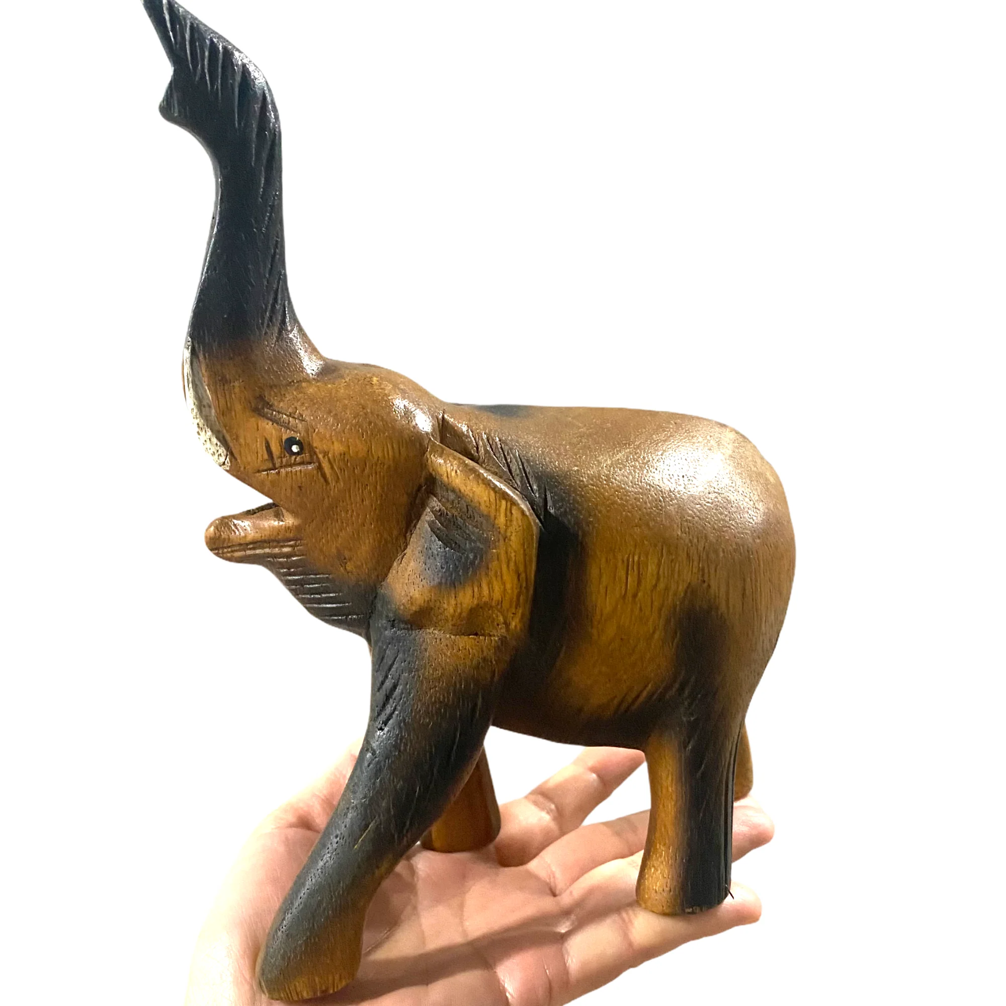 Oak Wooden whistle asian Elephant - Image 7