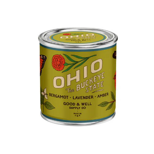 Ohio State Candle
