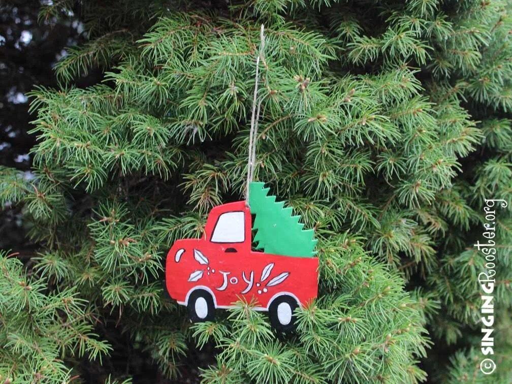 Old Time Christmas Car Ornaments - Image 4