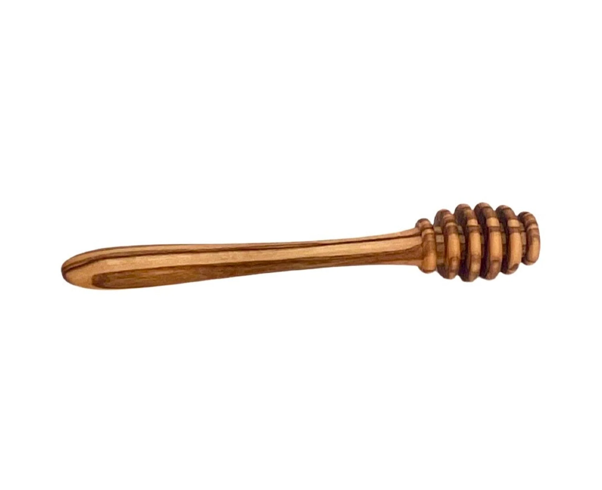 Olive Wood Honey Pot w/Honey Dipper - Image 8
