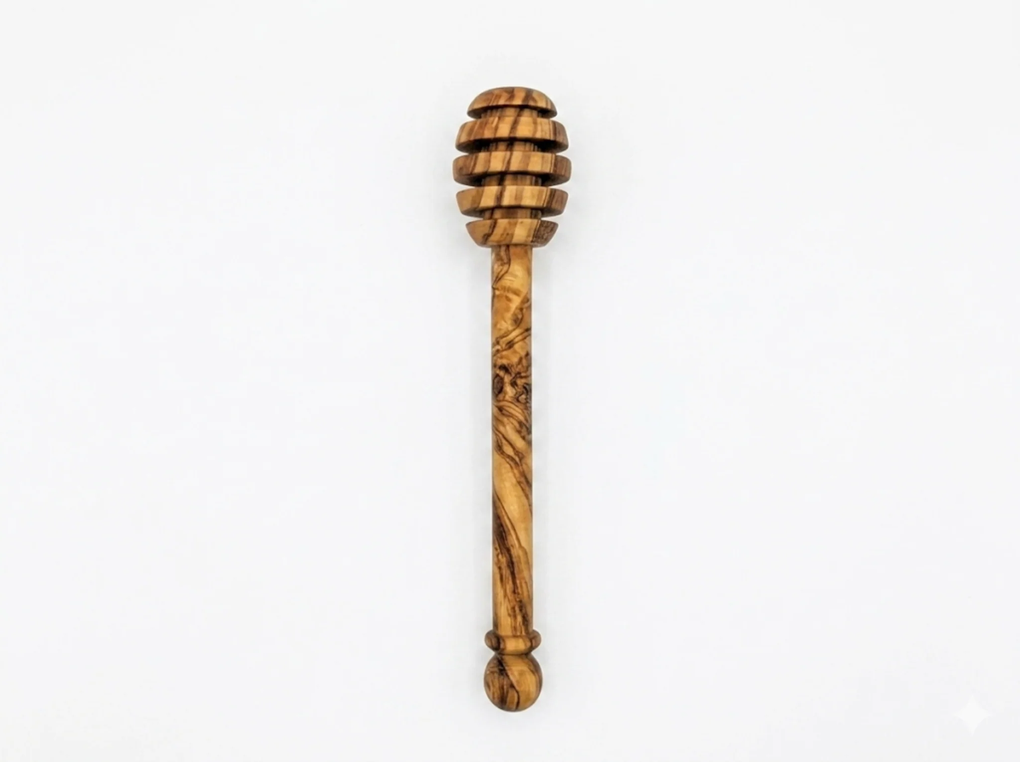 Olive Wood Honey Spoon - Image 8