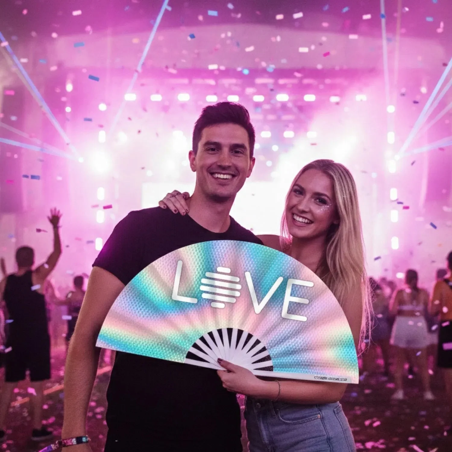 One Love Fan (UV) - Image 2
