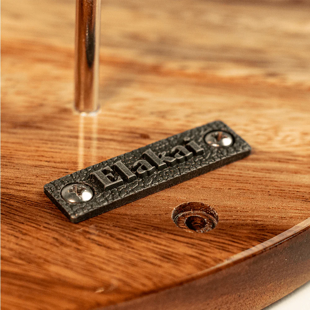 One of a Kind Black Epoxy Resin Live-Edge Wood Hook and Ring Toss Game - Image 7