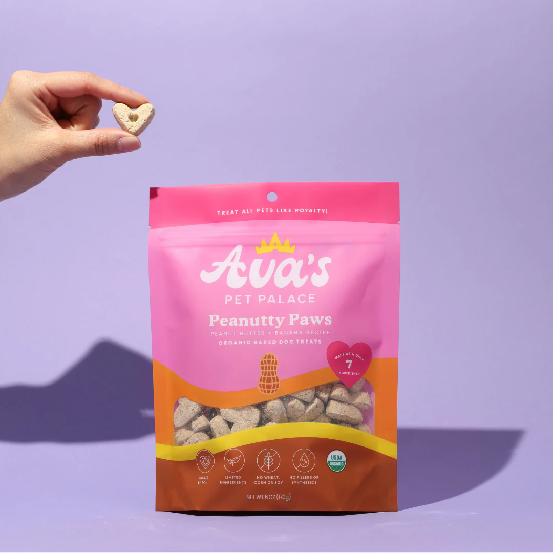 Organic Baked Dog Treats - Peanutty Paws - Image 4
