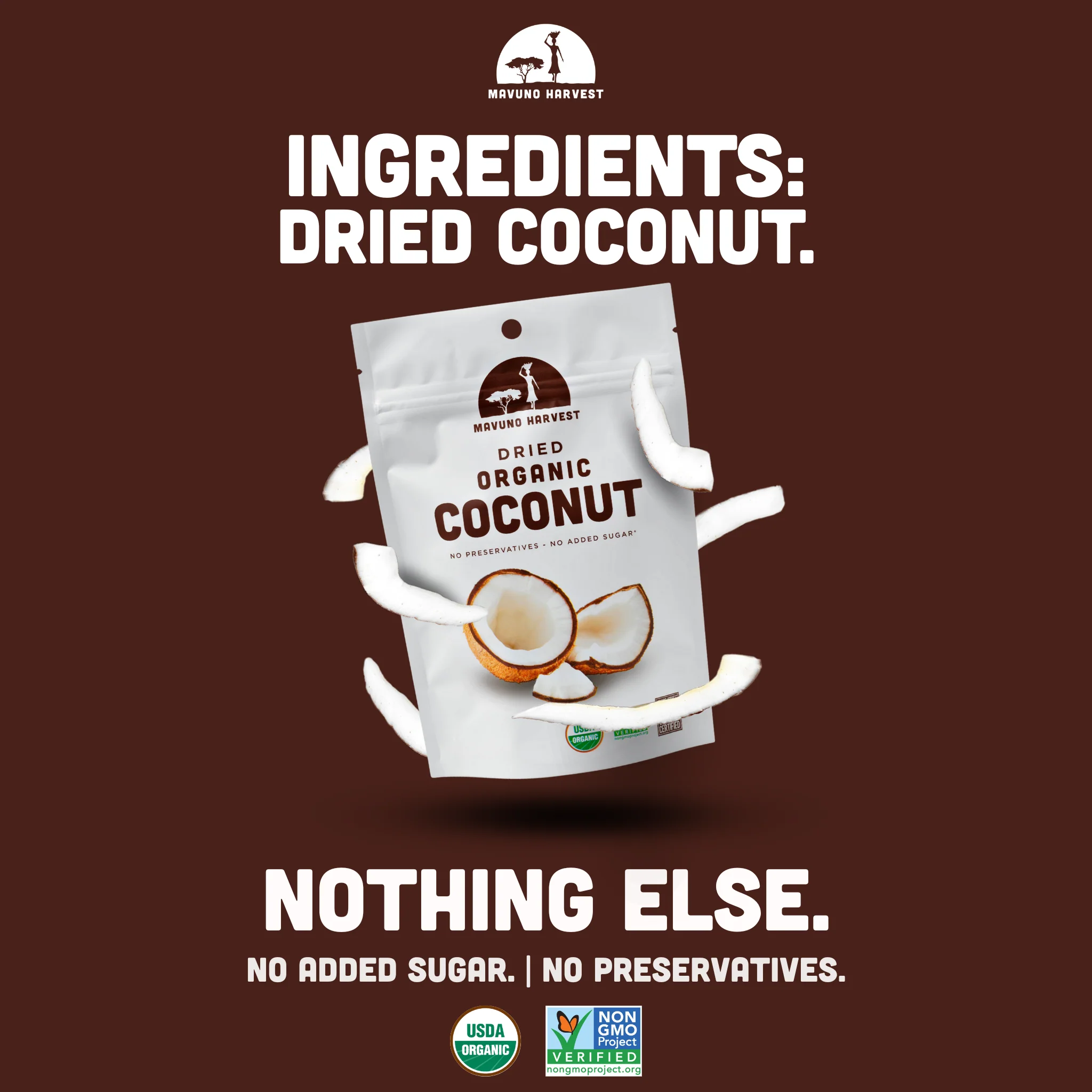 Organic Dried Coconut - Image 3